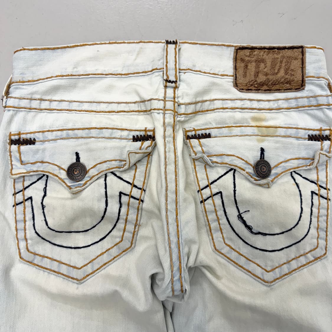 트루릴리전 Y2K 스티치 워싱 데님팬츠 상품이미지6