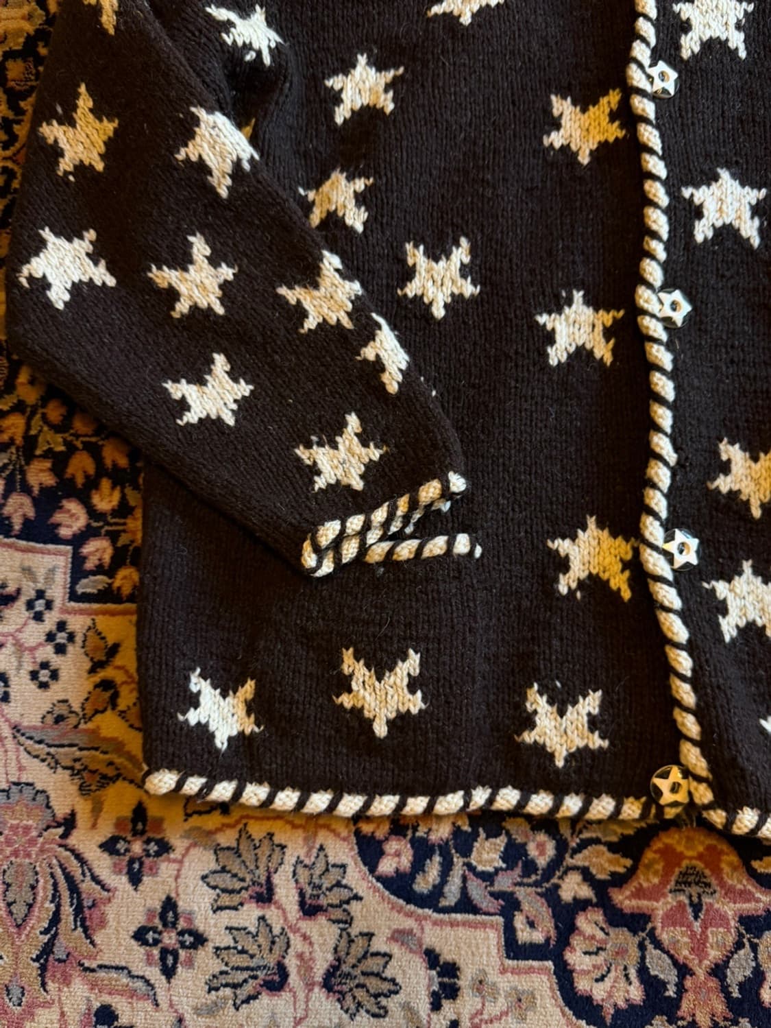 볼리비아 핸드메이드 가디건 66~77 상품이미지5