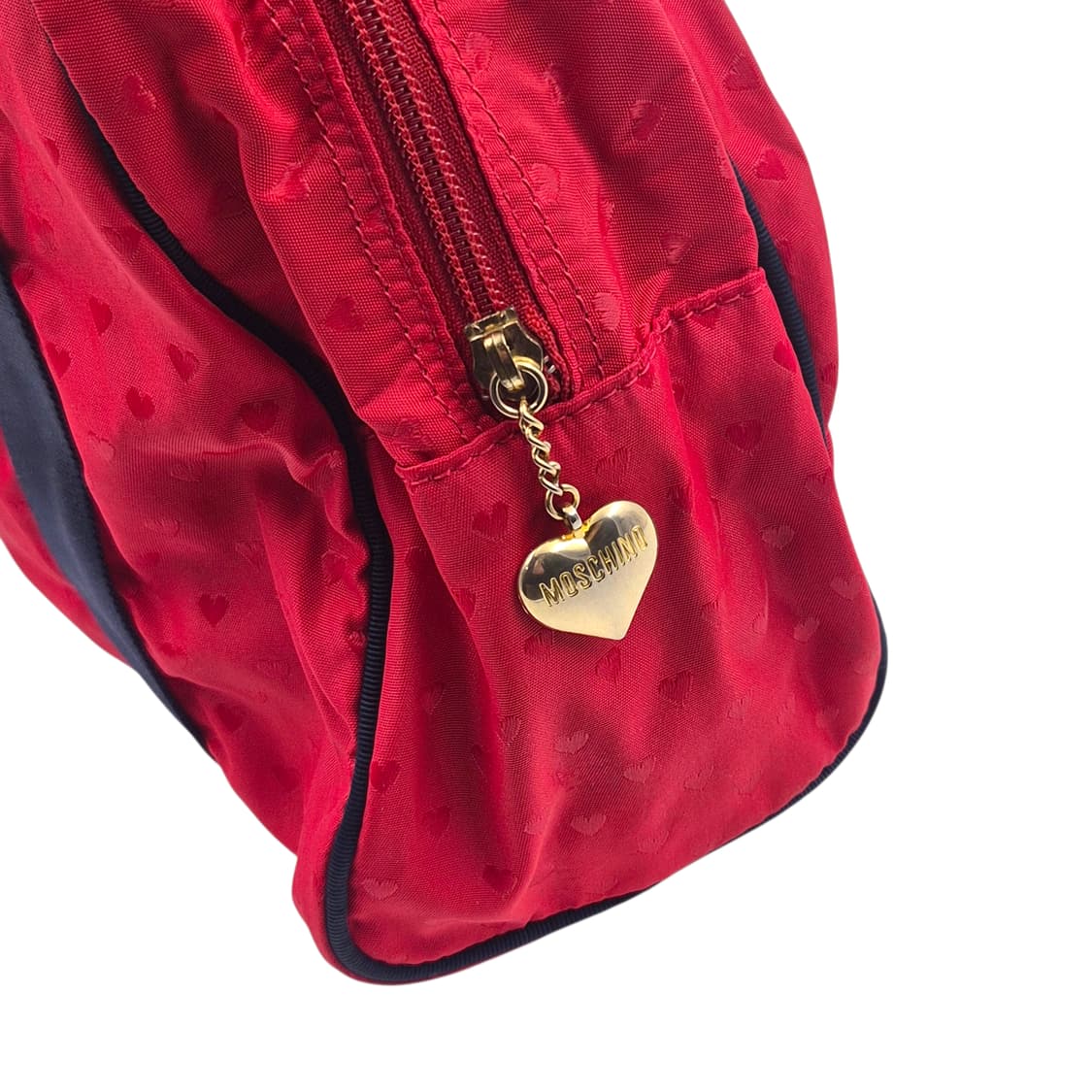 90s 모스키노 러브 하트 스포티 보스턴백 상품이미지4