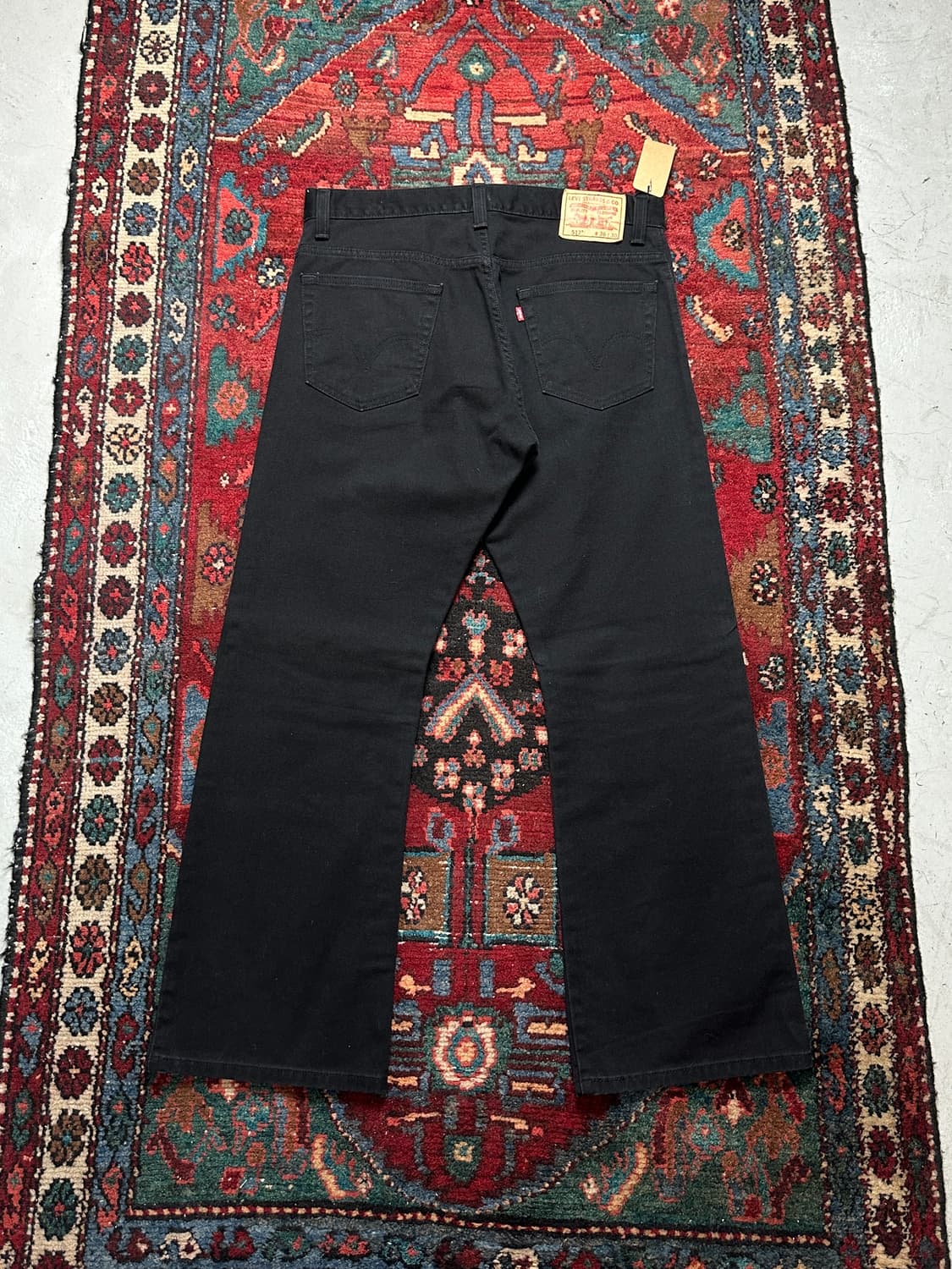 00's 리바이스 517 블랙 부츠컷 플레어진 상품이미지4