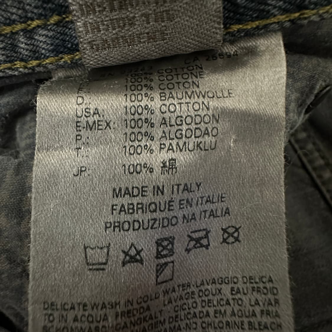 DIESEL italy made denim jeans 상품이미지5