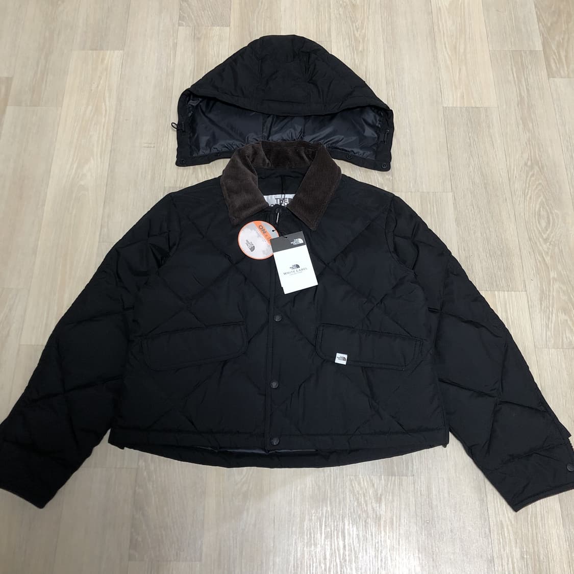 (85 / S) 새상품 노스페이스 화이트라벨 여성 플러피 온볼 자켓 상품이미지1