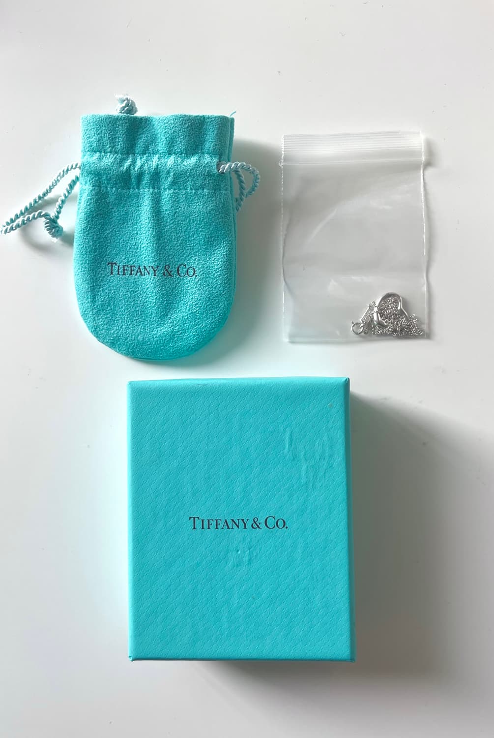 티파니앤코 오픈하트 실버 목걸이 상품이미지1