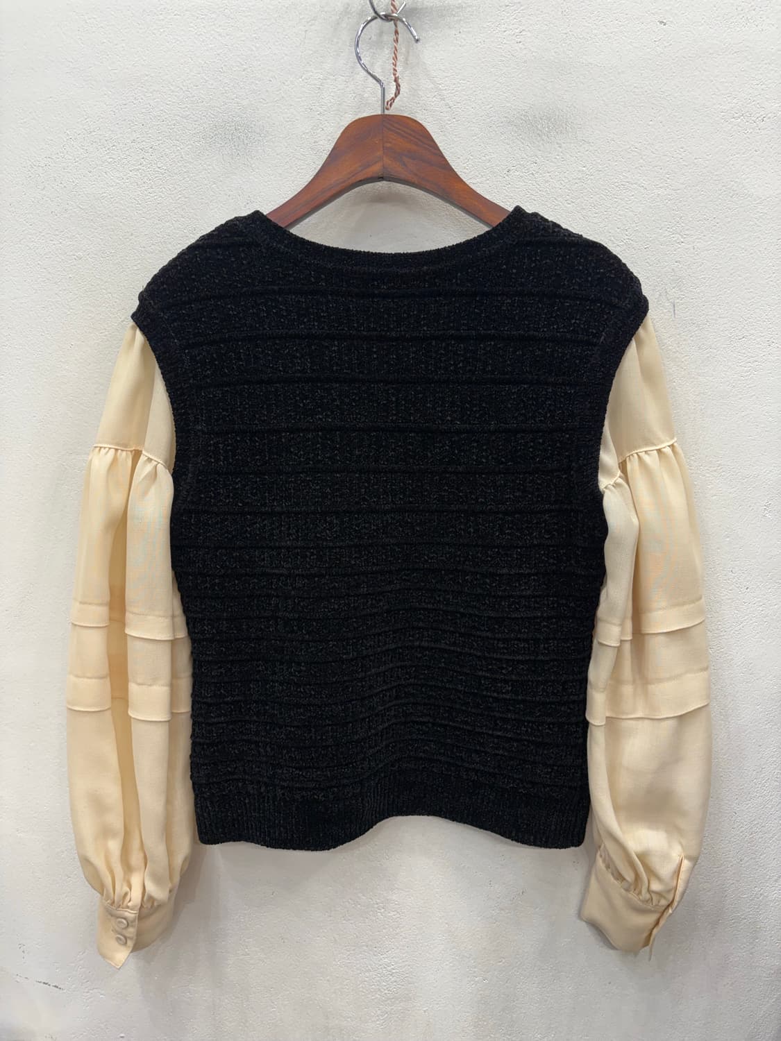 오브제 벨벳 블라우스  상품이미지2