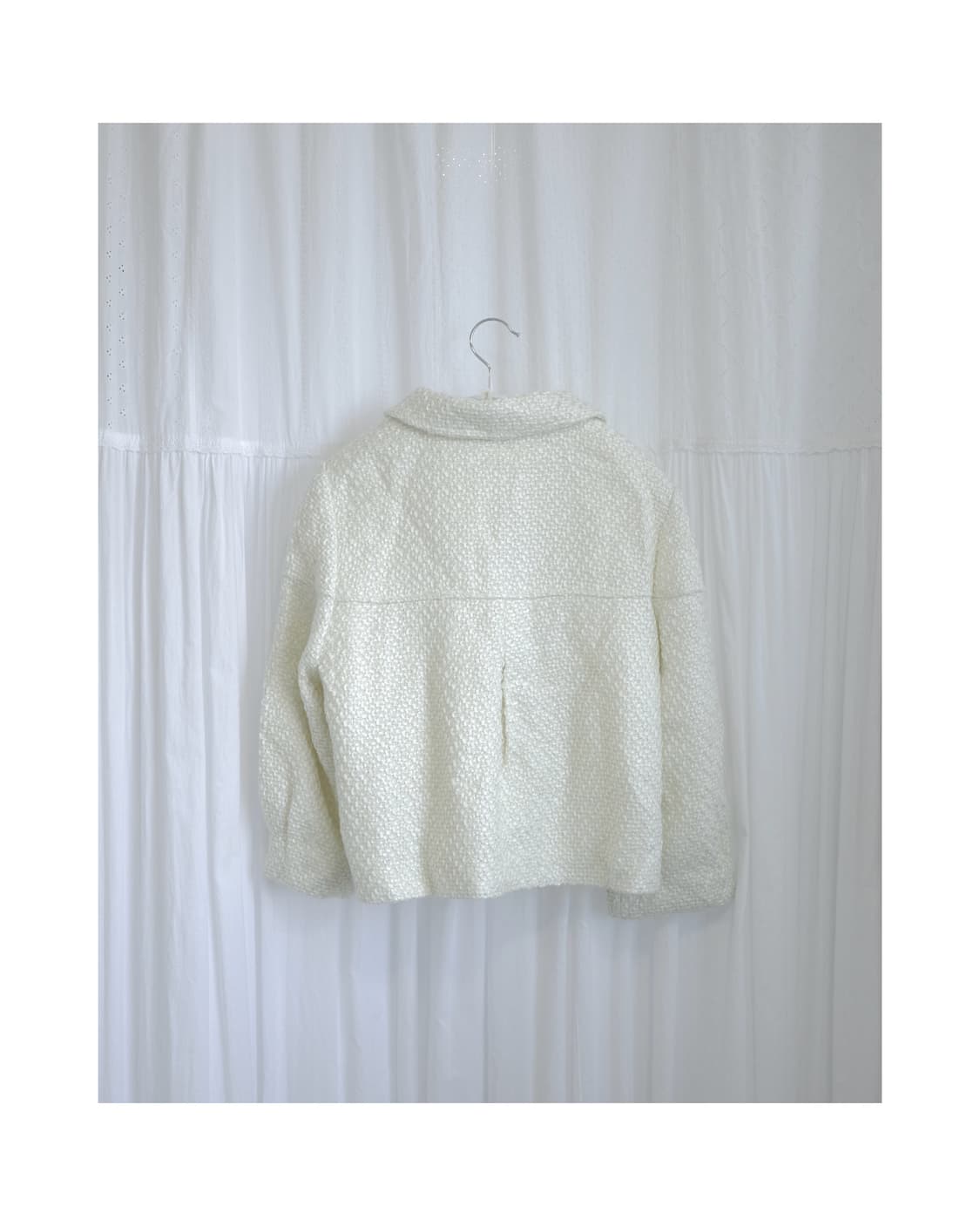 Ivory pintuck coat 상품이미지6