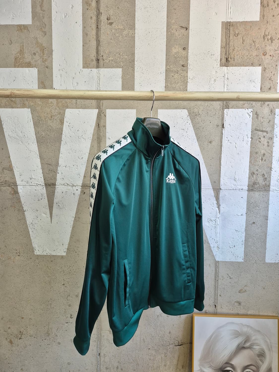 카파 그린 컬러 트랙 자켓 상품이미지1