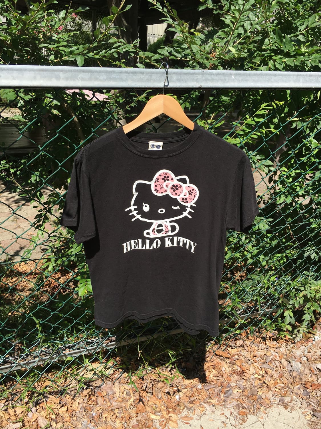 블랙 키티 반소매 티셔츠 상품이미지1