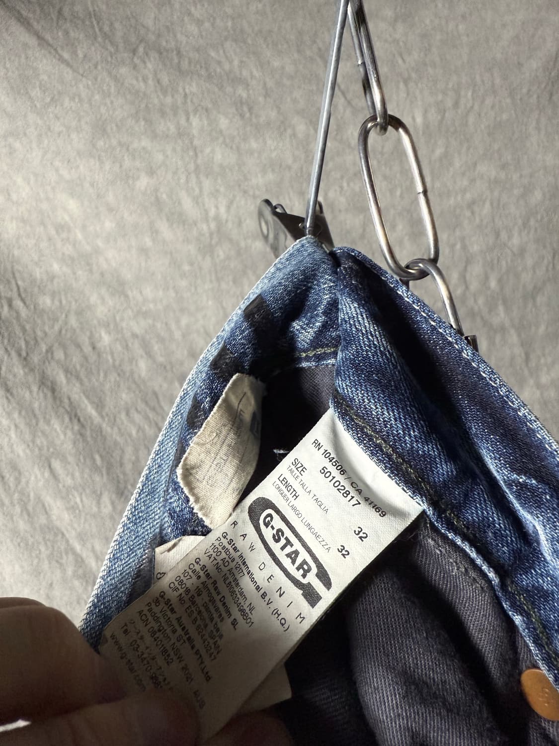 G Star Raw 지퍼 데님팬츠  상품이미지8