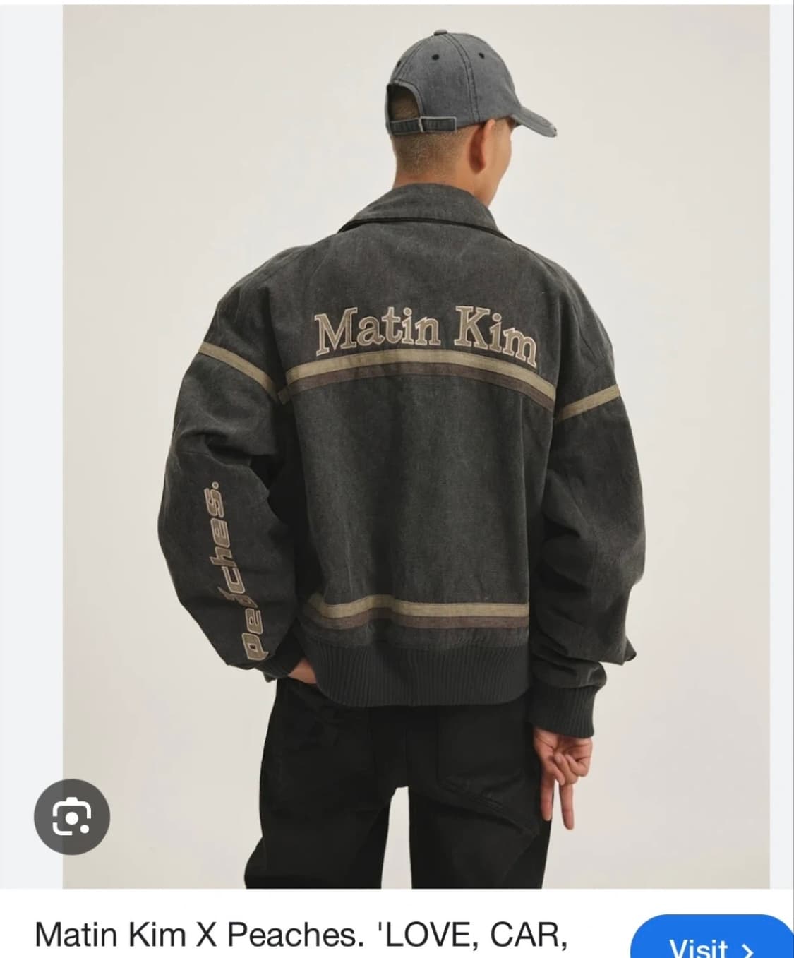 마뗑킴 X 피치스 콜라보 자켓 S/M 상품이미지3