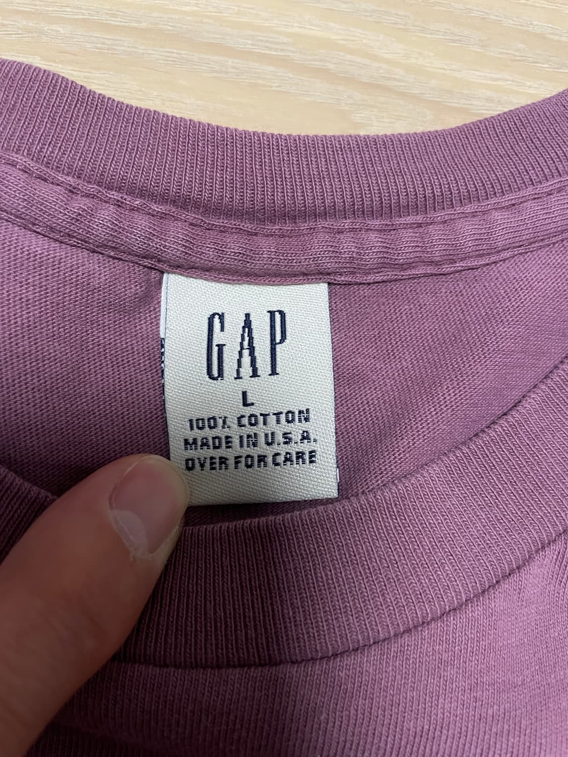 90s gap vintage 포켓 티셔츠 팝니다 상품이미지2