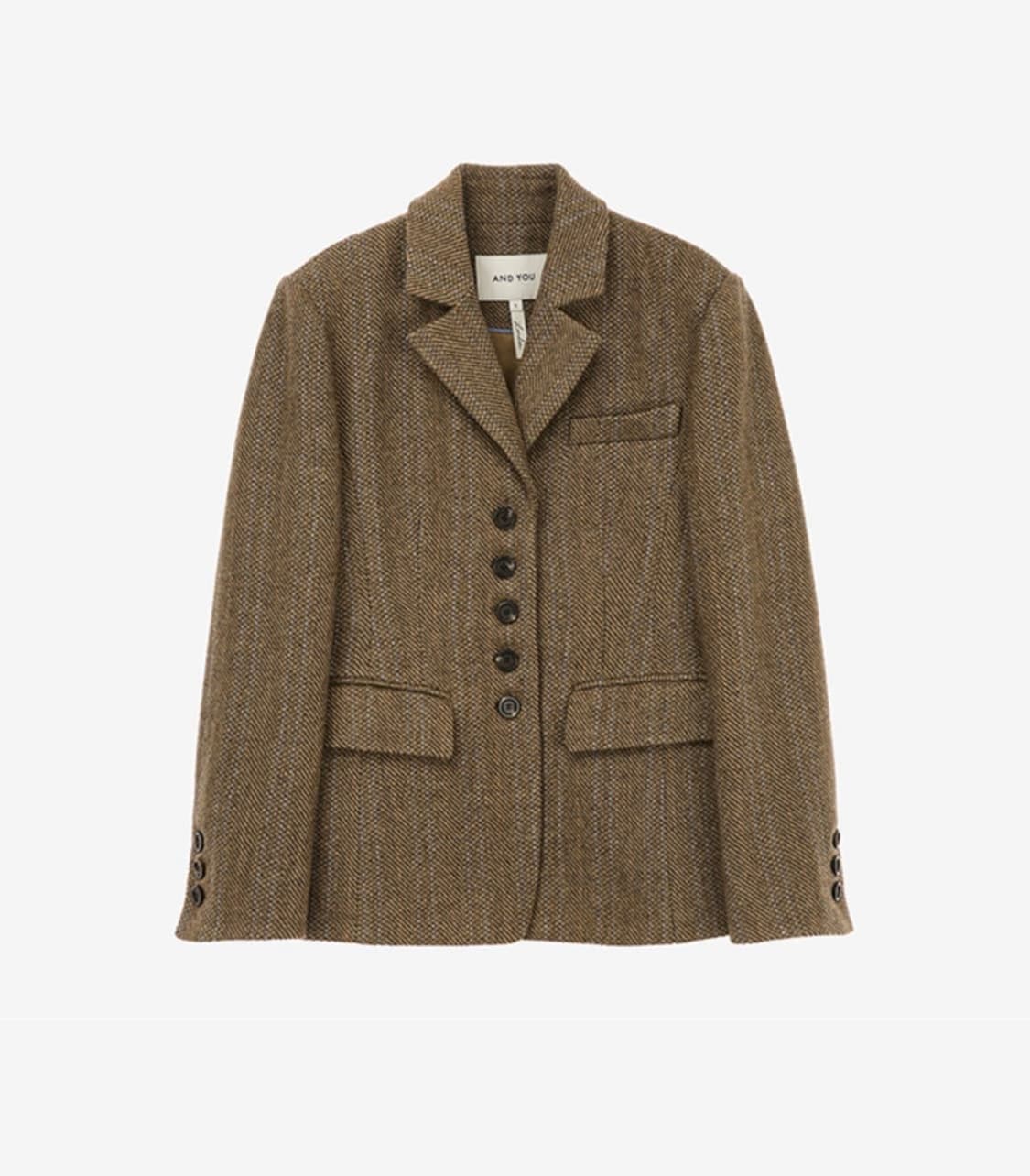 앤유 쇼디치 클래식 울 자켓 상품이미지3