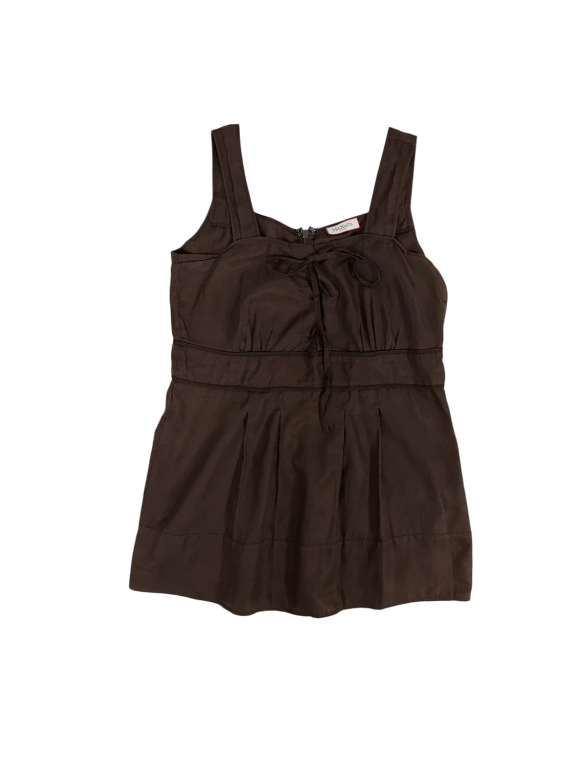 막스앤코 max&co 브라운 슬리브리스 상품이미지2