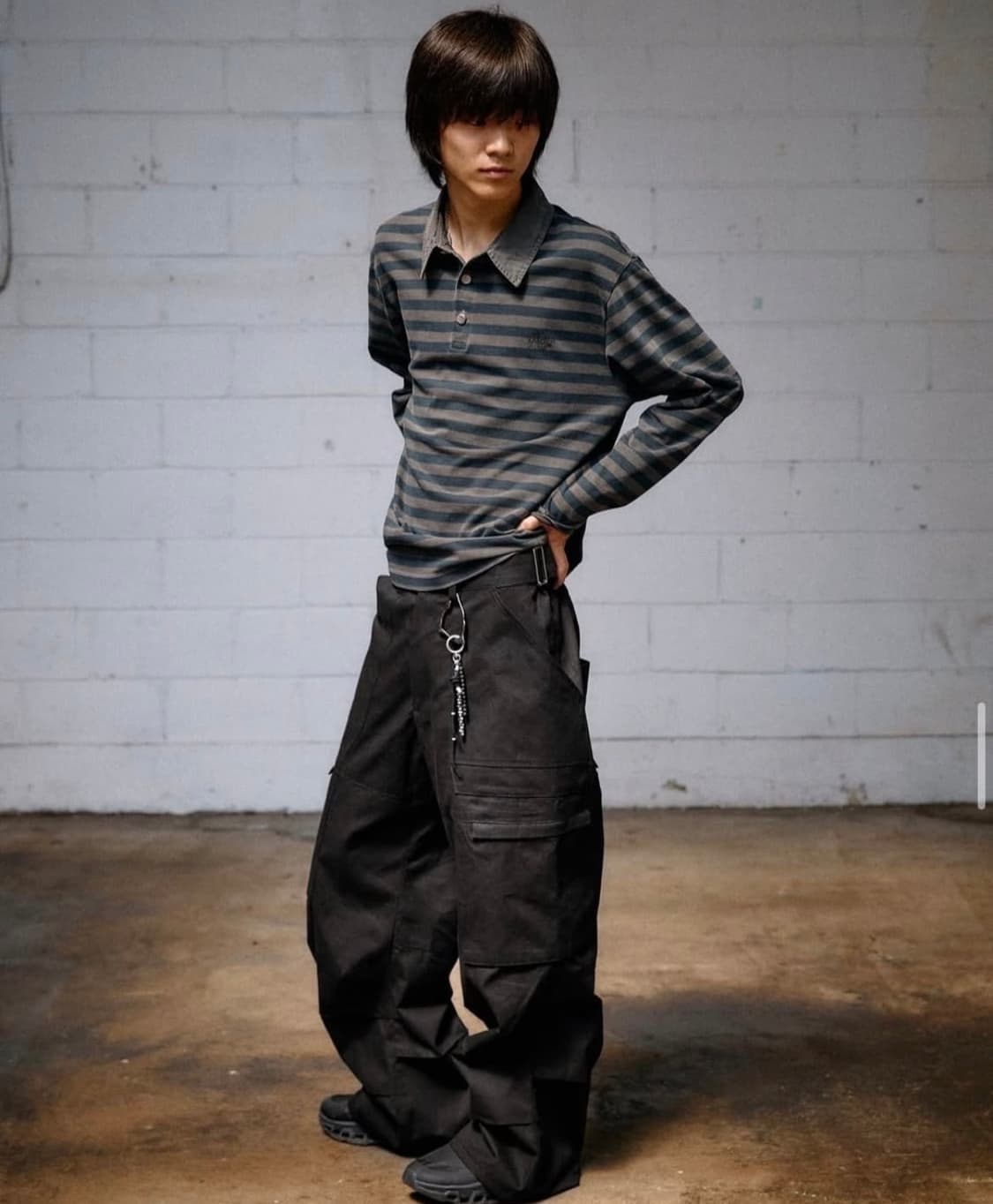 해칭룸 vtg 스트라이프 폴로티 상품이미지2