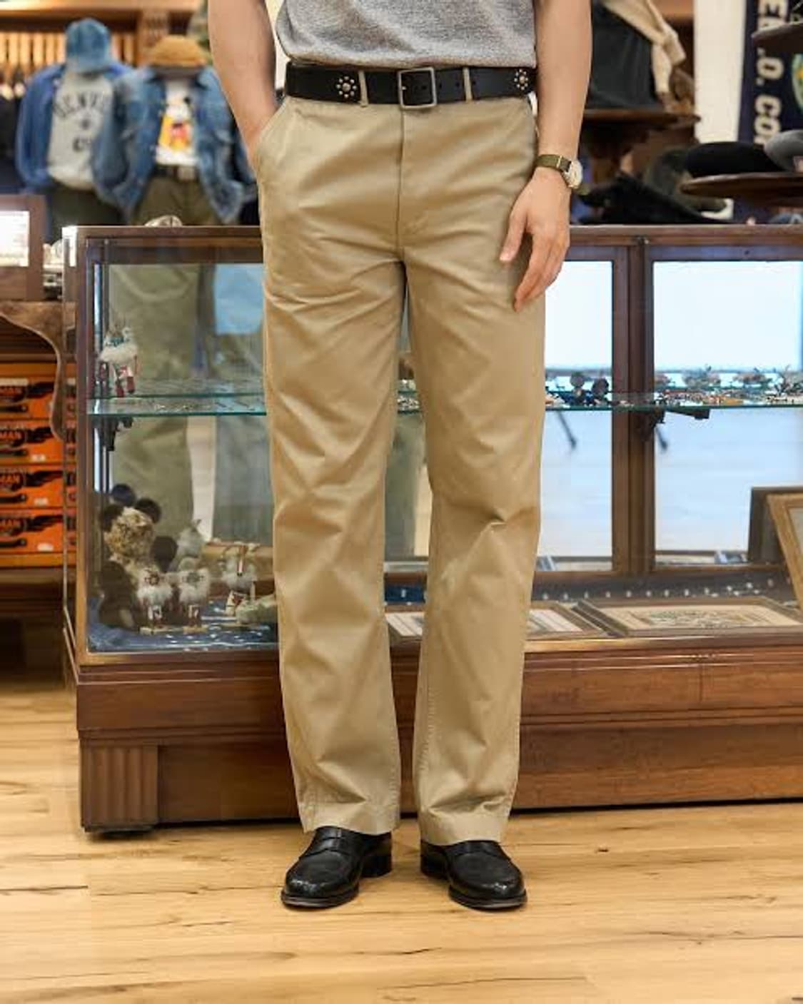 (새상품) 버즈릭슨 오리지널 스펙 치노 카키 32 상품이미지2