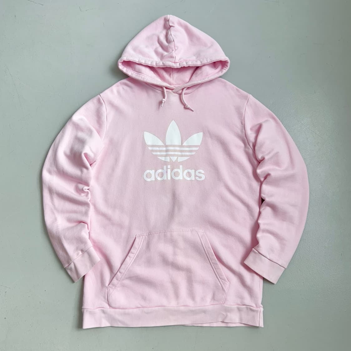 아디다스 신형 파이어버드 딸기우유 분홍 핑크 후드티 상품이미지2