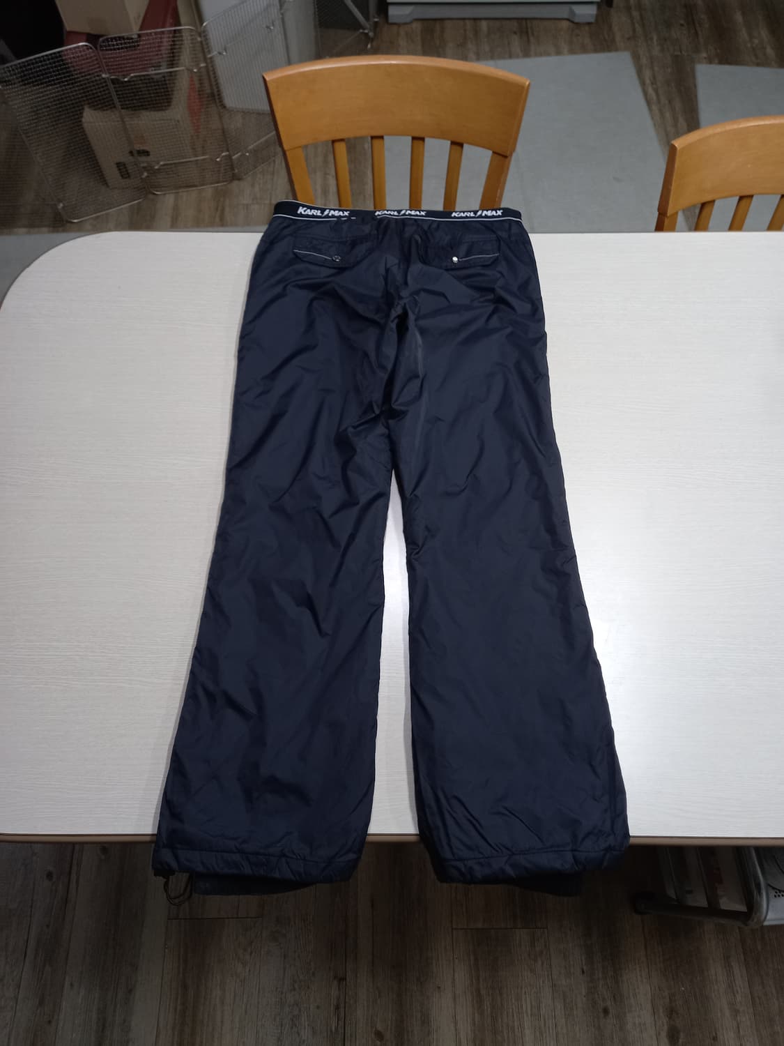 30 KARL MAX 밴딩 패딩 아웃도어팬츠 블랙 30-183 상품이미지2