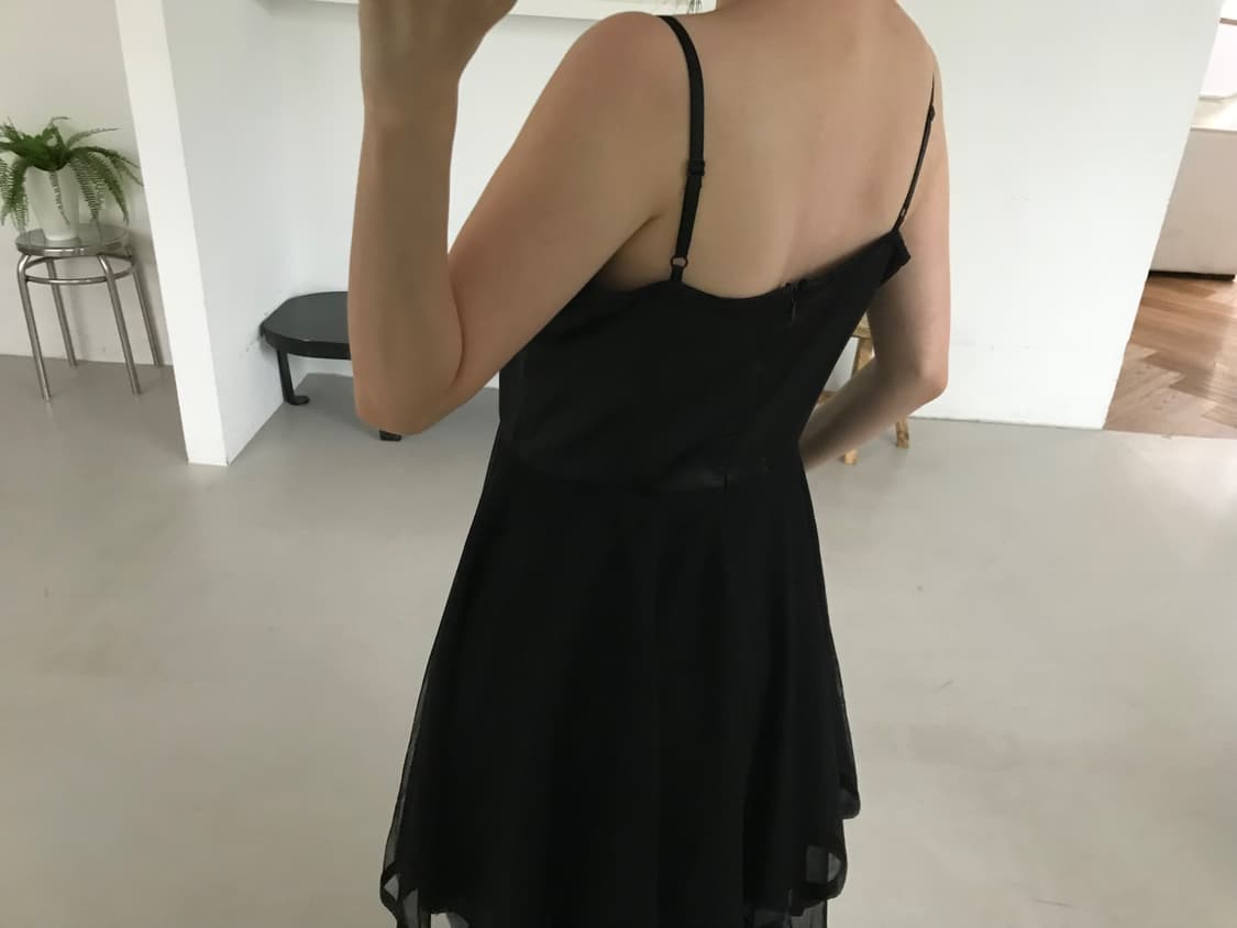 Vintage black sleeveless one-piece 상품이미지9