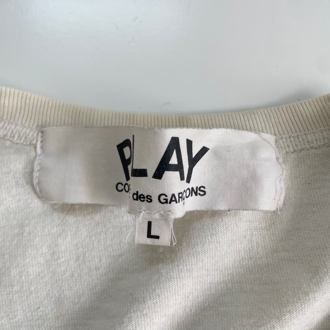Comme des Garcons  꼼데가르송 와펜 반팔 티셔츠 상품이미지4