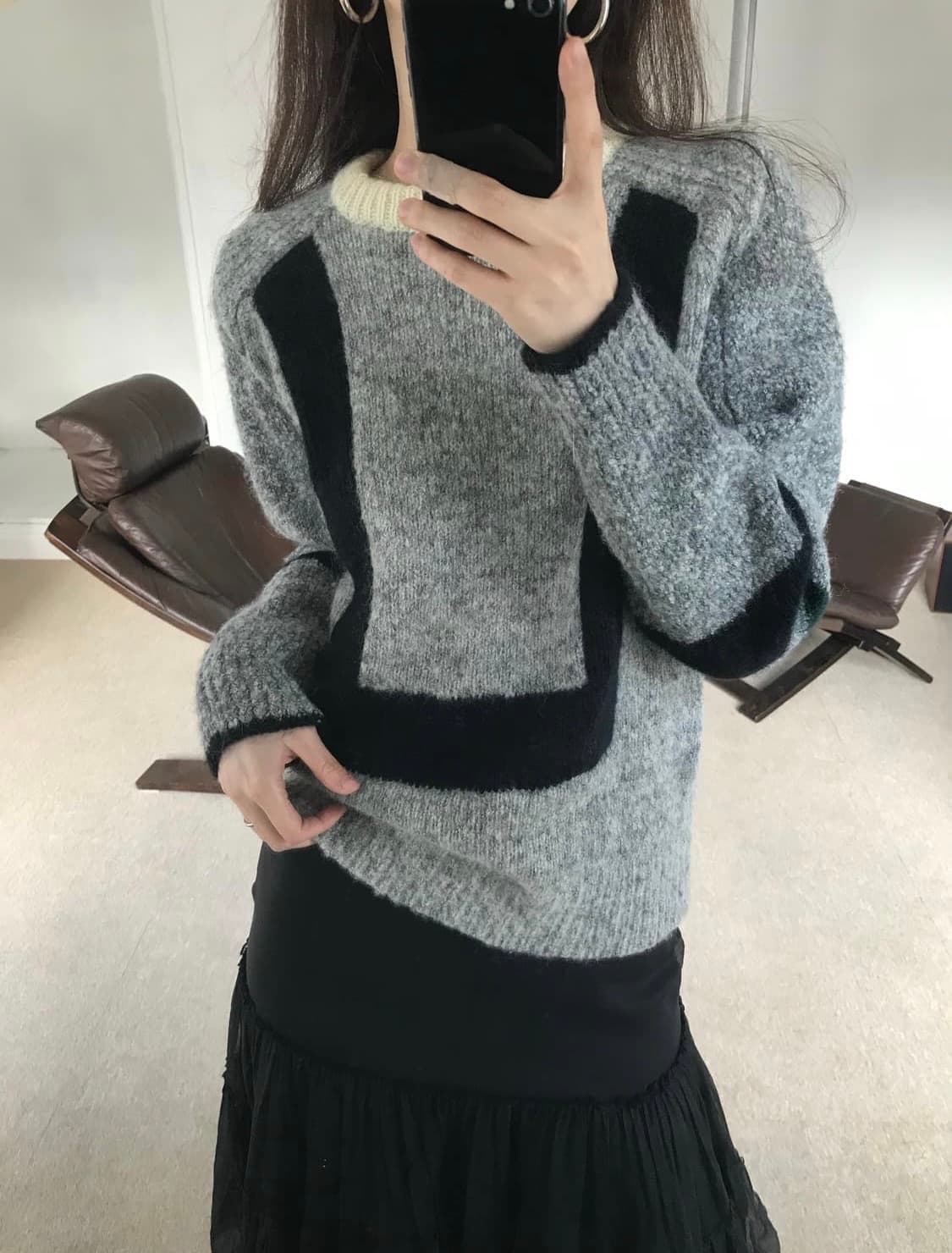 point alpaca sweater 상품이미지6