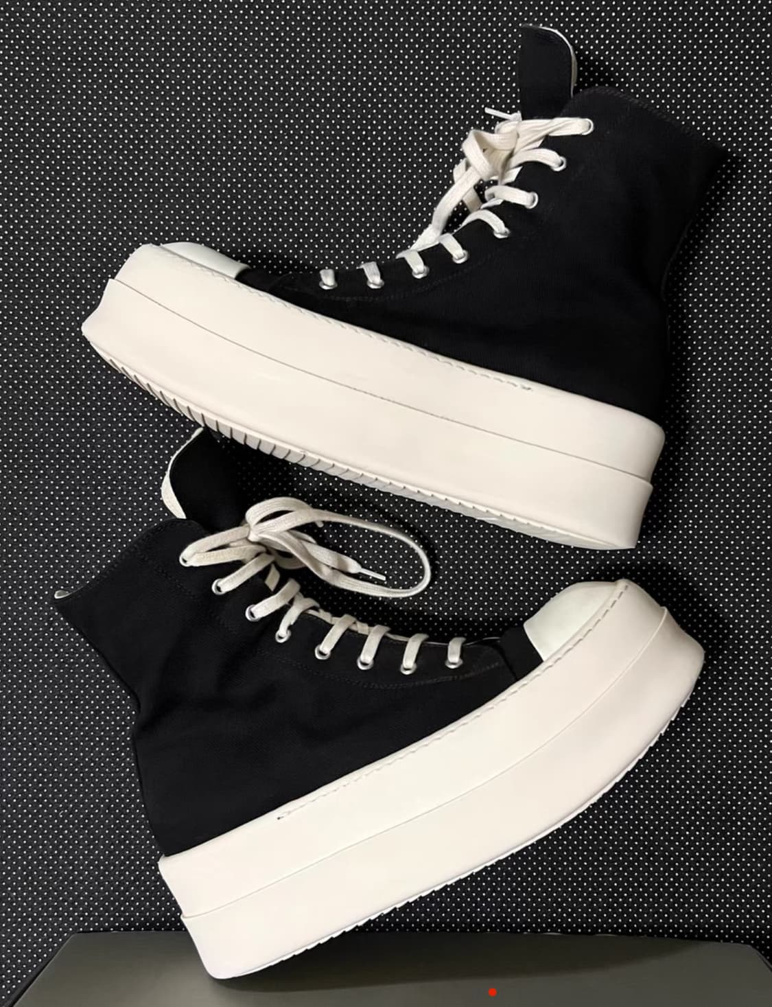 릭오웬스 메가범퍼 데님 컨버스 43 상품이미지1