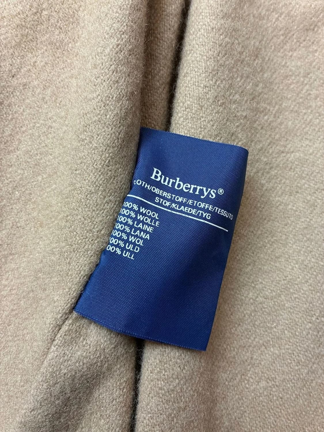 버버리 90's 풀구성 카라 울 라이너 원패널 트렌치 코트 PN5882 상품이미지10