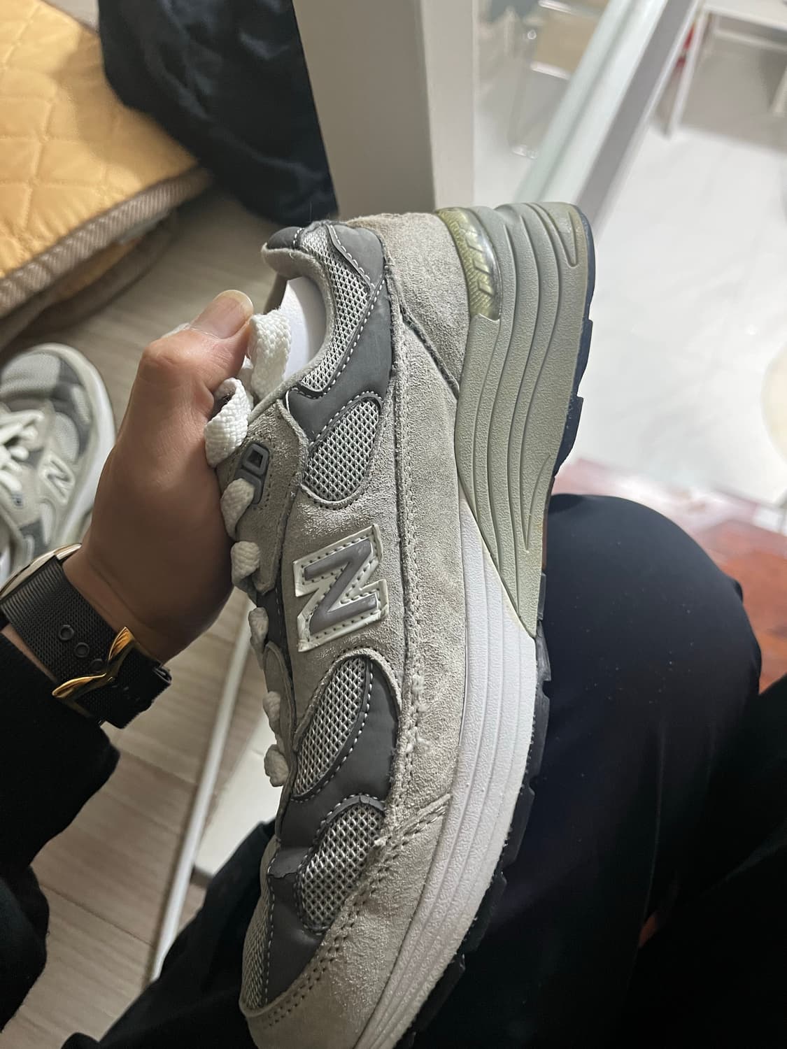 뉴발란스 992 Made in USA core grey 250 상품이미지3