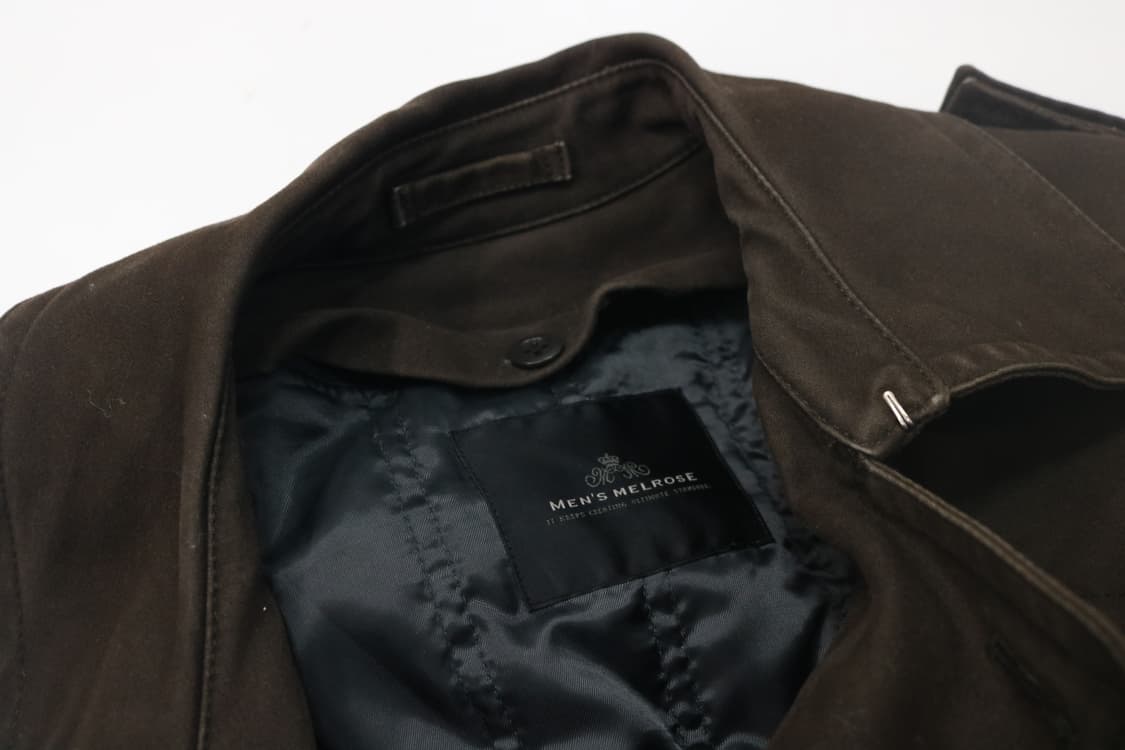 맨즈 멜로즈 더블 브레스티드 코트 상품이미지9