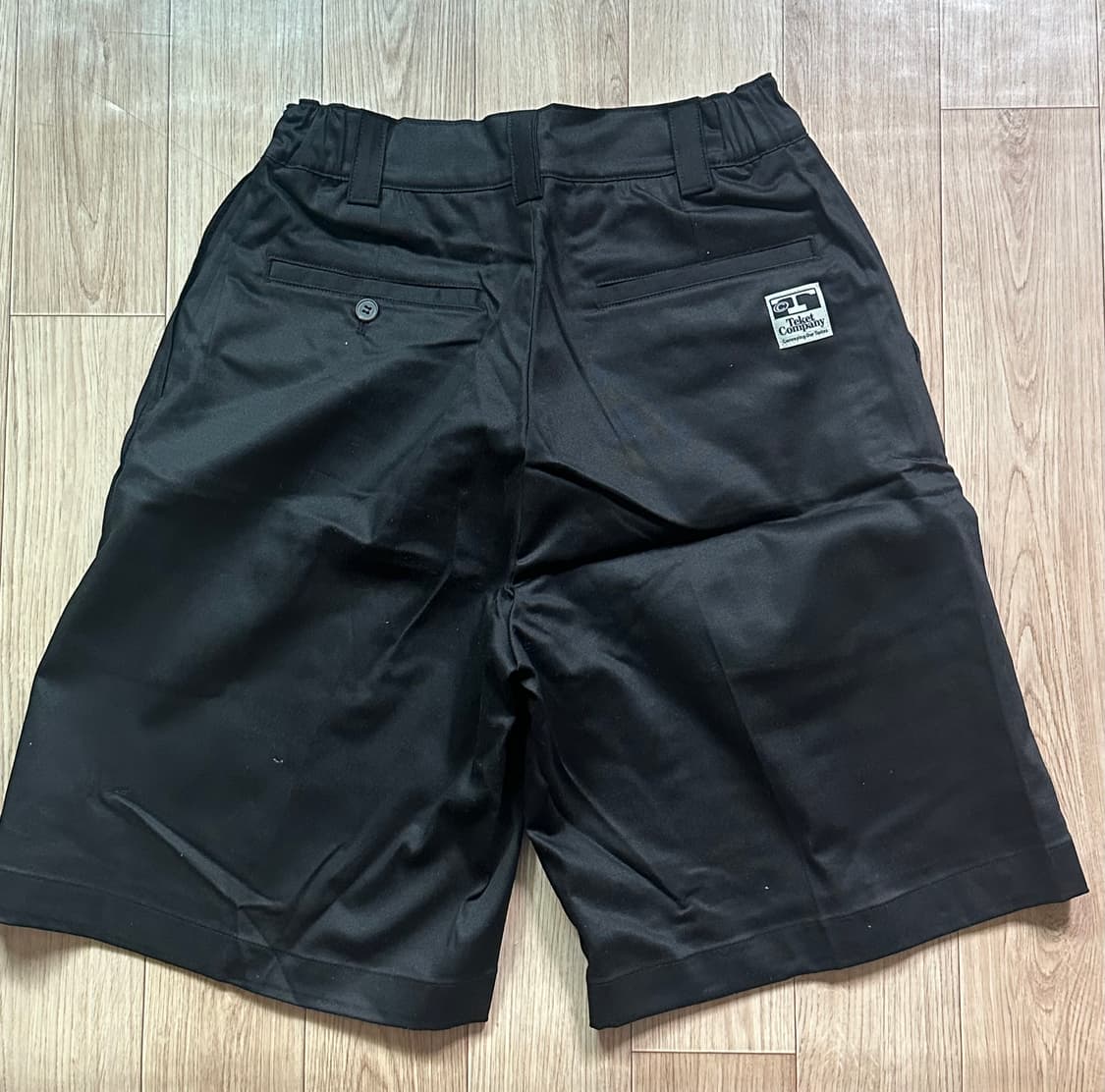 테켓 T-Shorts 반바지 블랙 상품이미지3