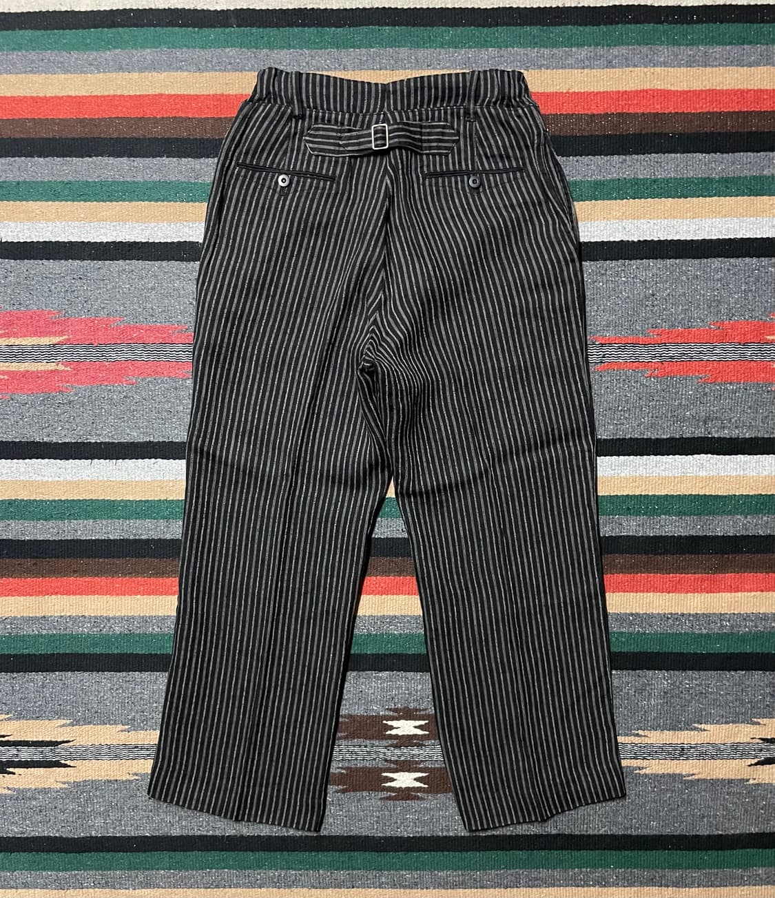 Vlas Blomme 빈티지 멀티 스트라이프 팬츠 30~1. 상품이미지4