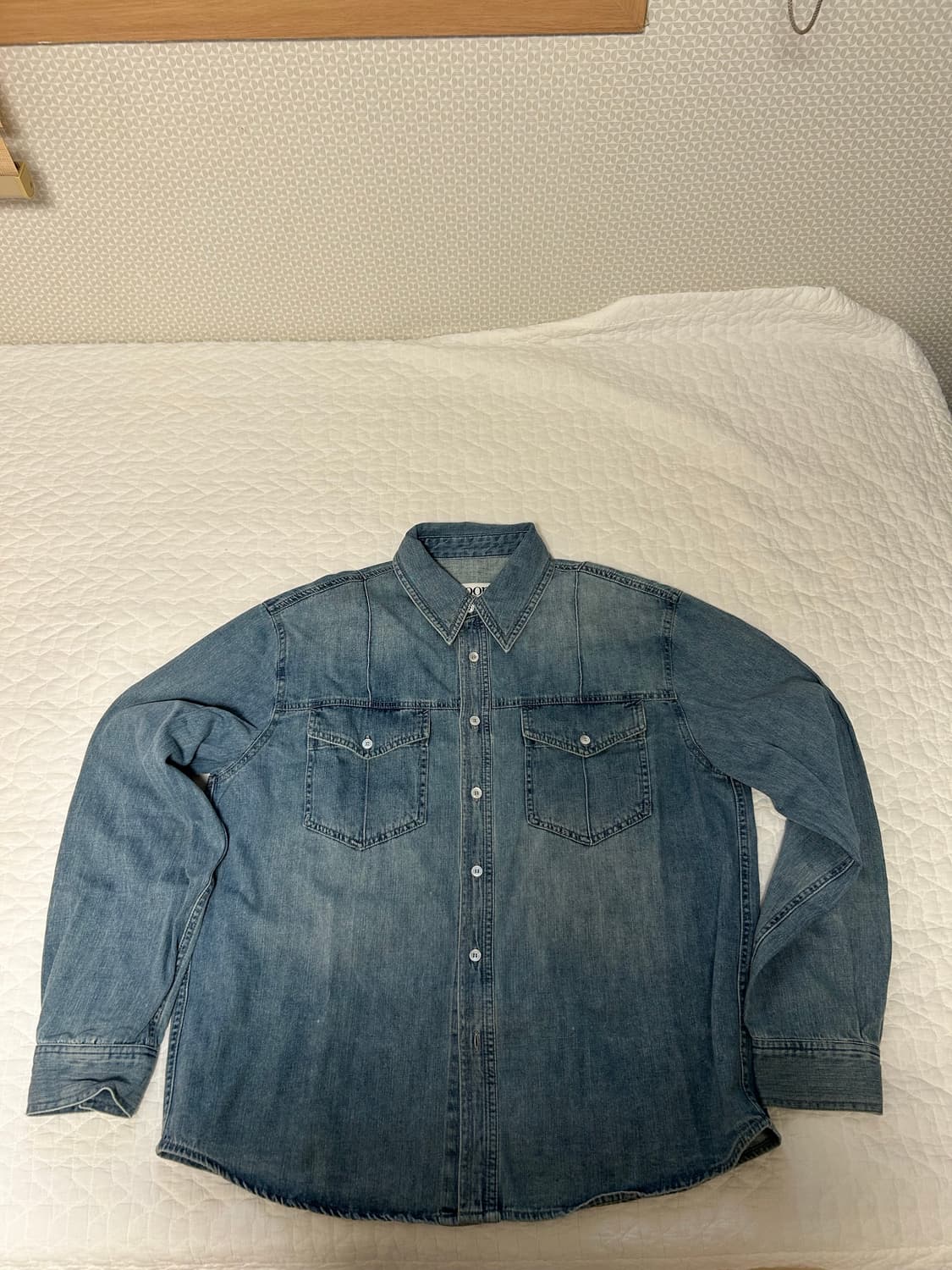 쿠어 데님셔츠 상품이미지1