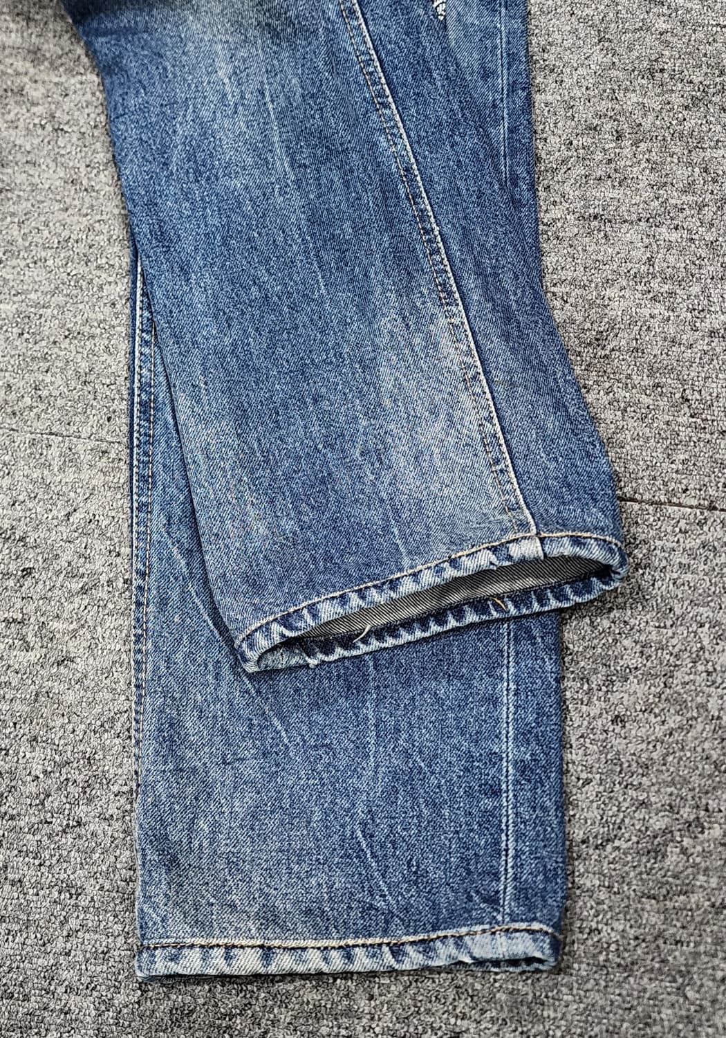 에비수 패치 워크 데님팬츠 청바지 32 상품이미지5