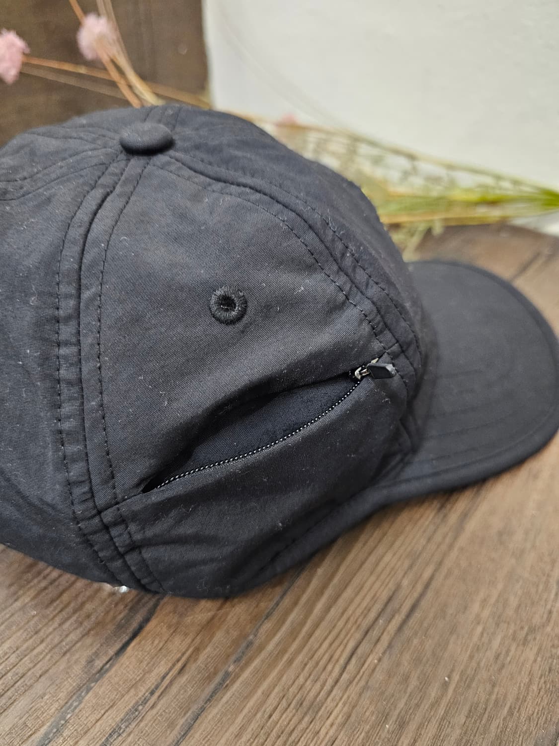 Stella McCartney X Adidas 콜라보 블랙 러닝 캡 상품이미지3