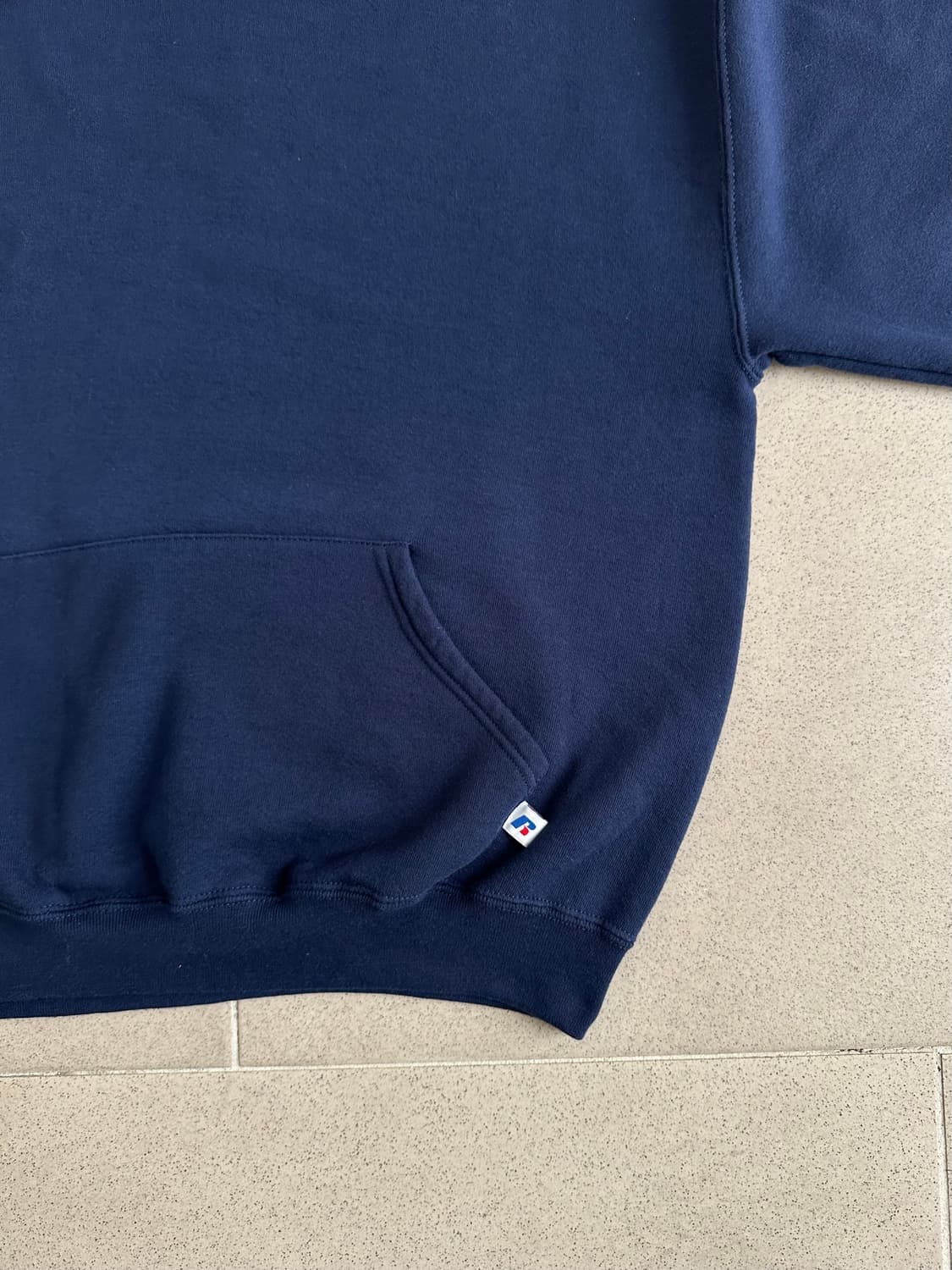 00s 빈티지 러셀 후드 네이비 L 상품이미지3