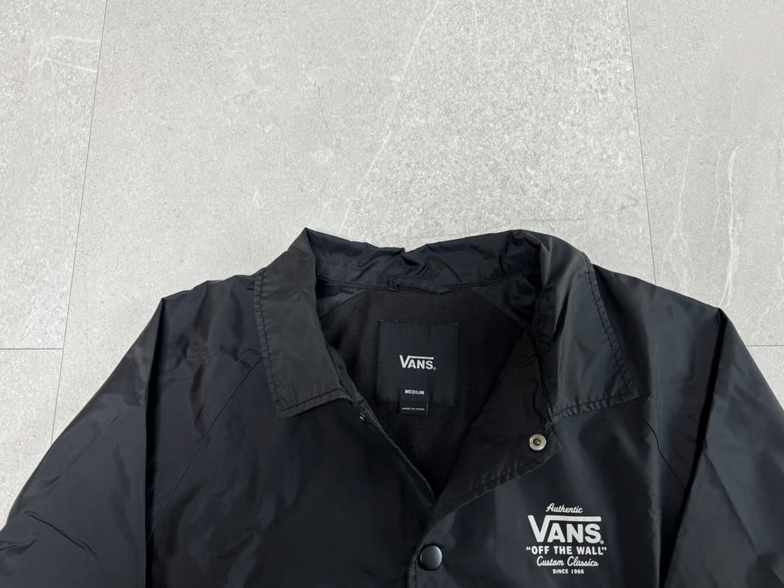 반스 코치 자켓 블랙 M 상품이미지2