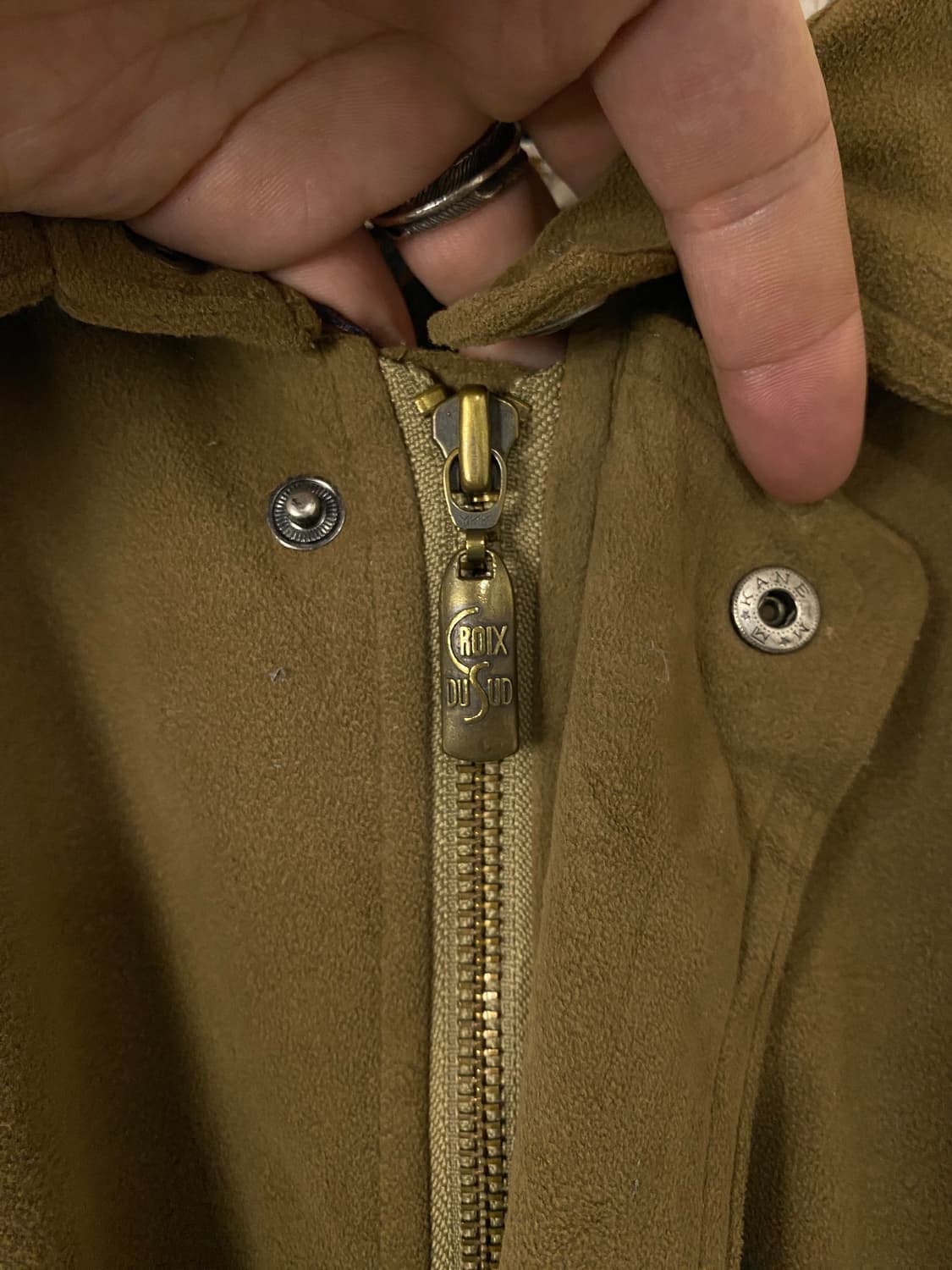 빈티지 Croix Du Sud couture 봄버 자켓 상품이미지2