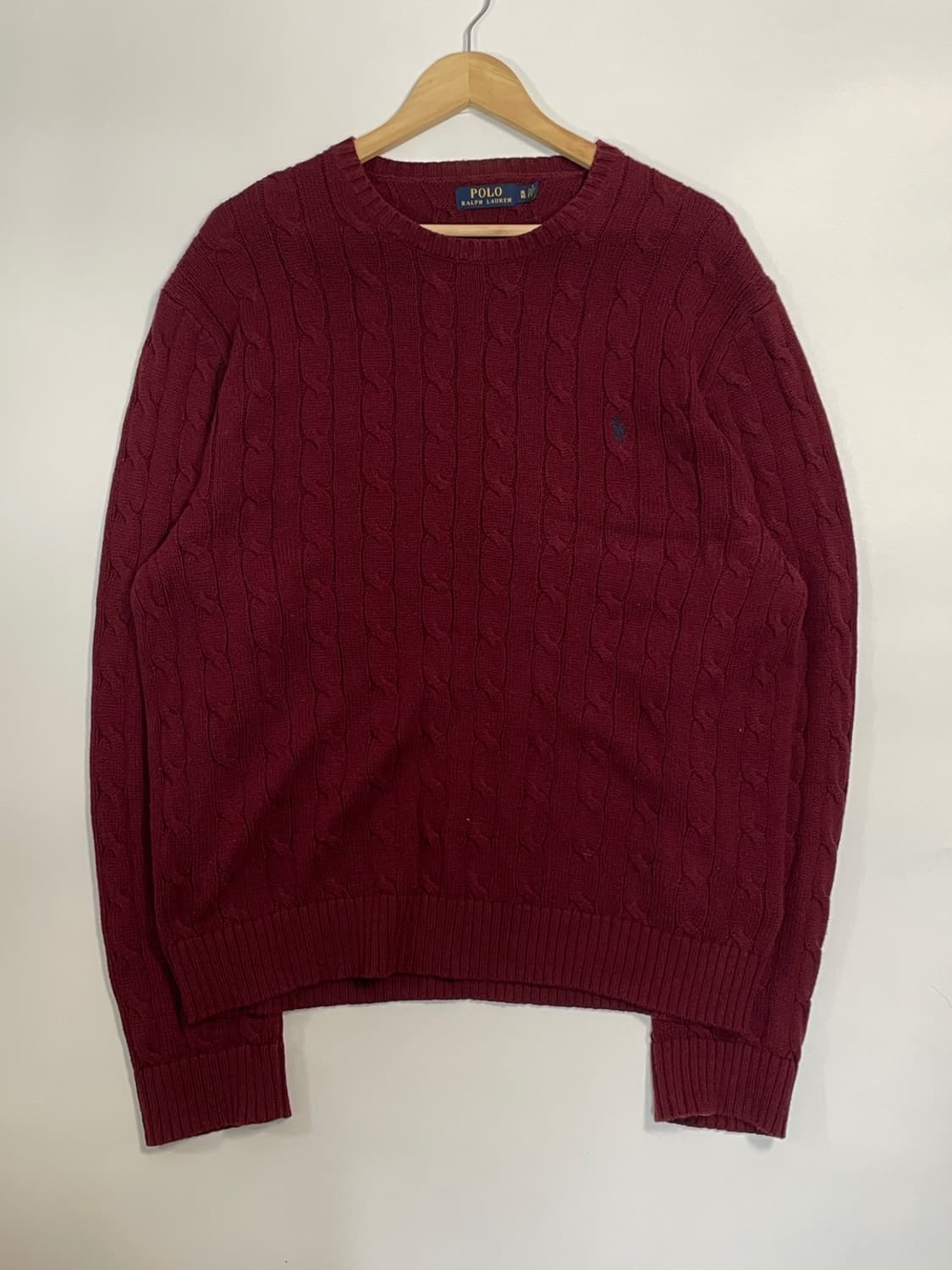 폴로 꽈배기 니트 상품이미지4