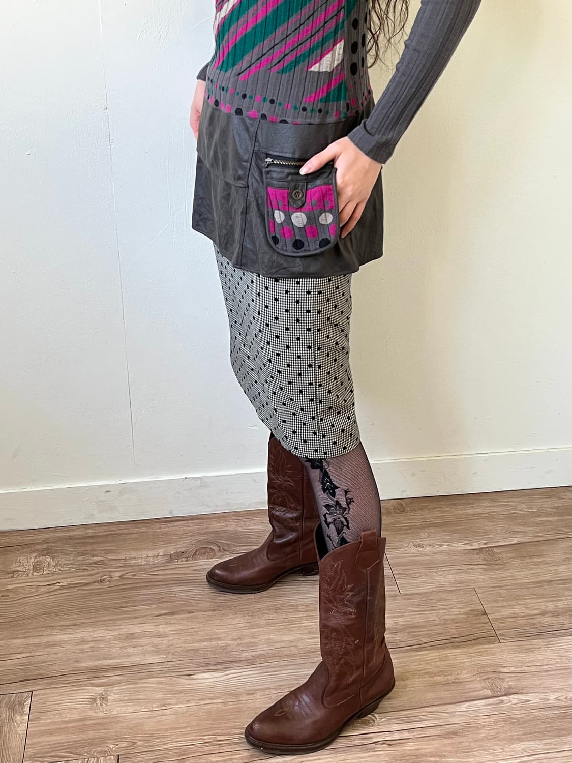 TRAFFIC BASIC STYLE 아트 롱 터틀넥 상품이미지5