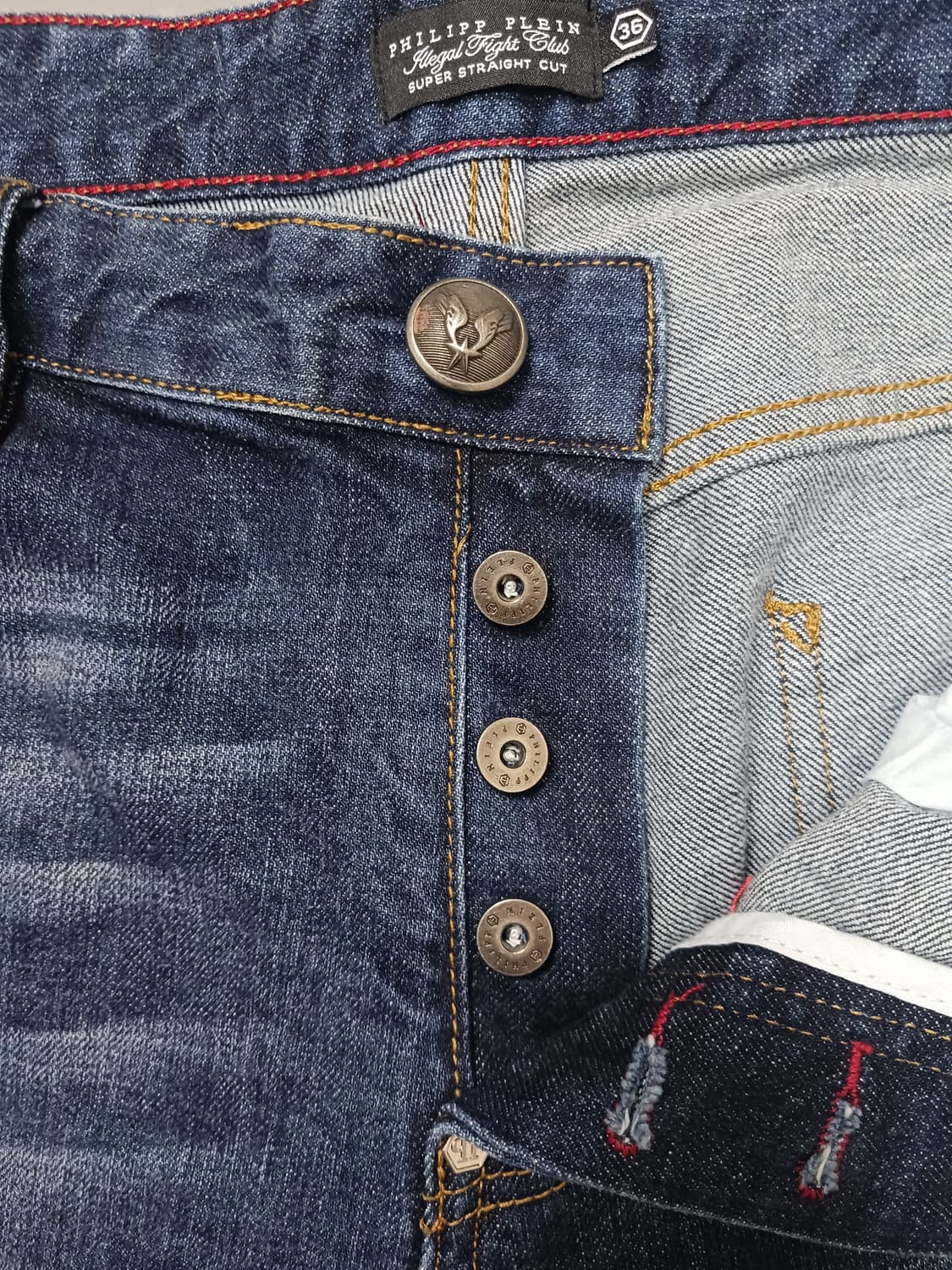 [36] 필립플레인 바이커 슈퍼 스트레이트 컷 청바지 상품이미지6