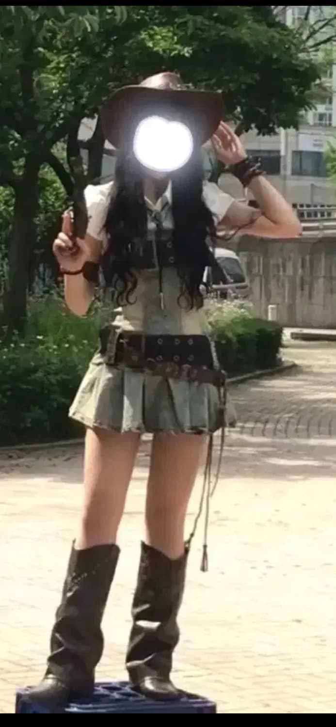 컨셉졸사 졸업사진 카우걸 해적 의상대여 !!퀄리티 최상!! 풀착장 세트 상품이미지2
