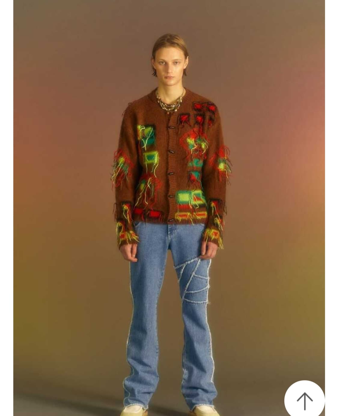 앤더슨벨 빌리지 인타샤 가디건 XL 상품이미지3