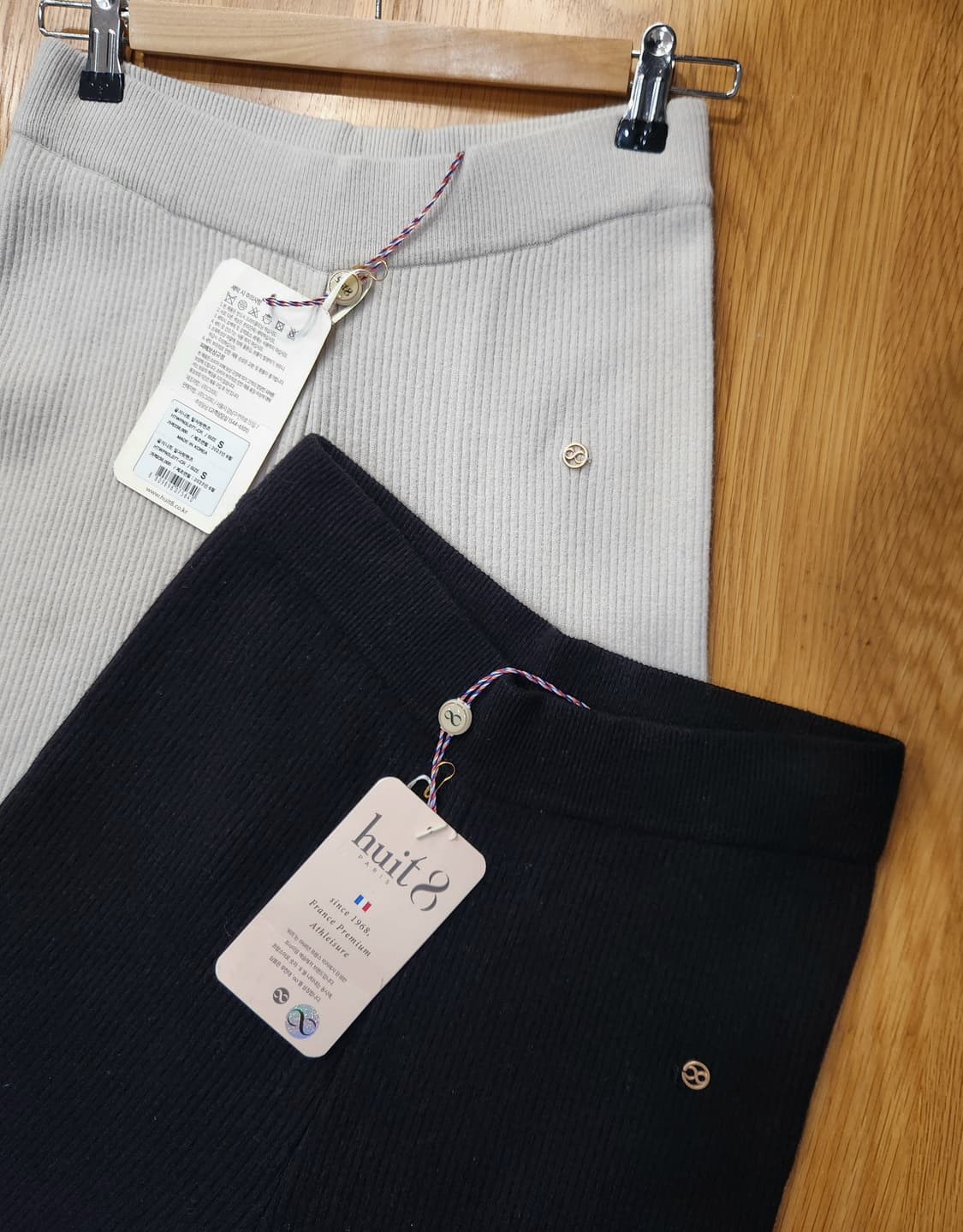 (새상품)위뜨 골지니트 와이드 팬츠 상품이미지4