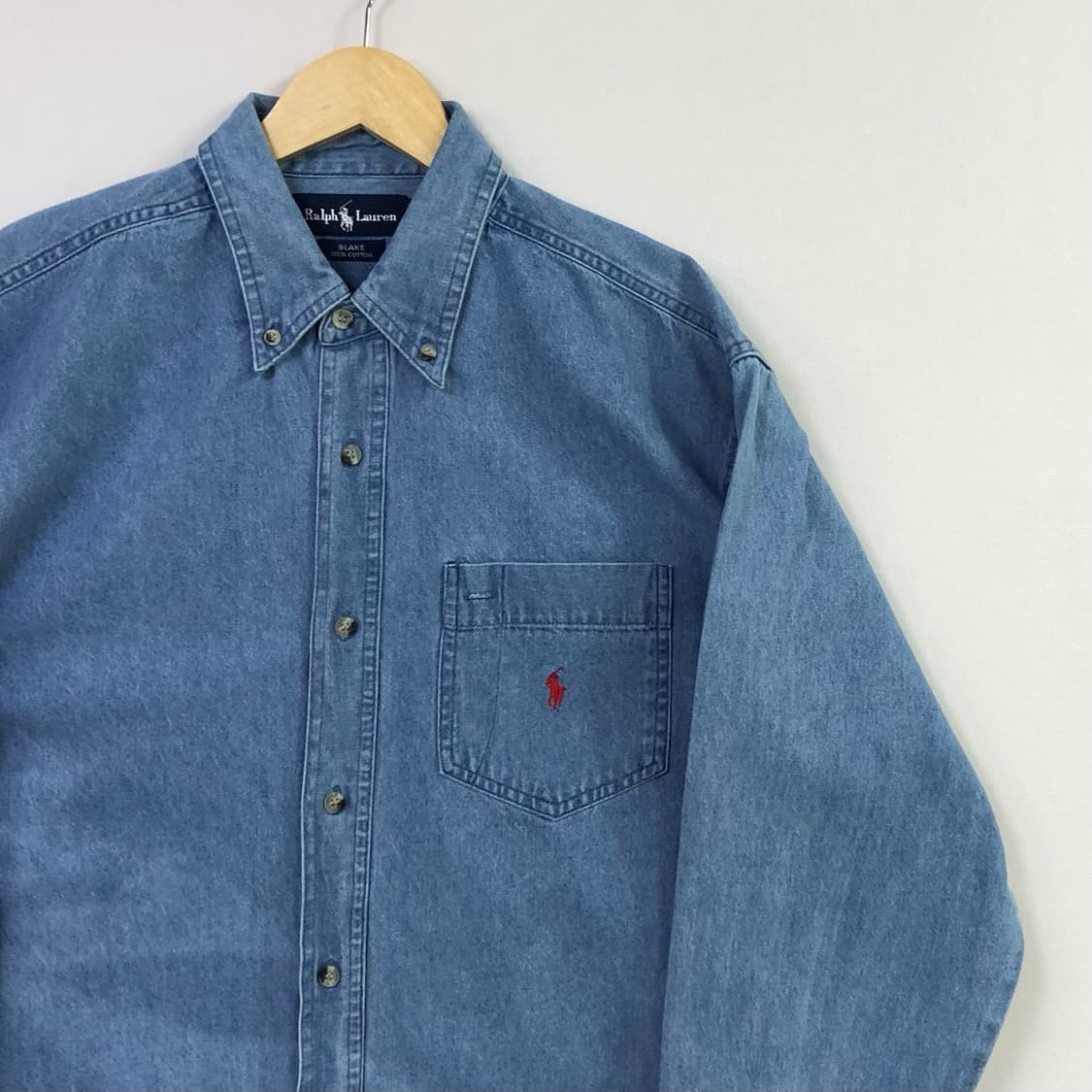 105   폴로 데님 셔츠 상품이미지1