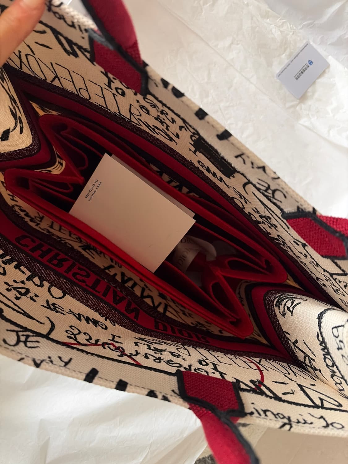 디올 북토트 상품이미지3