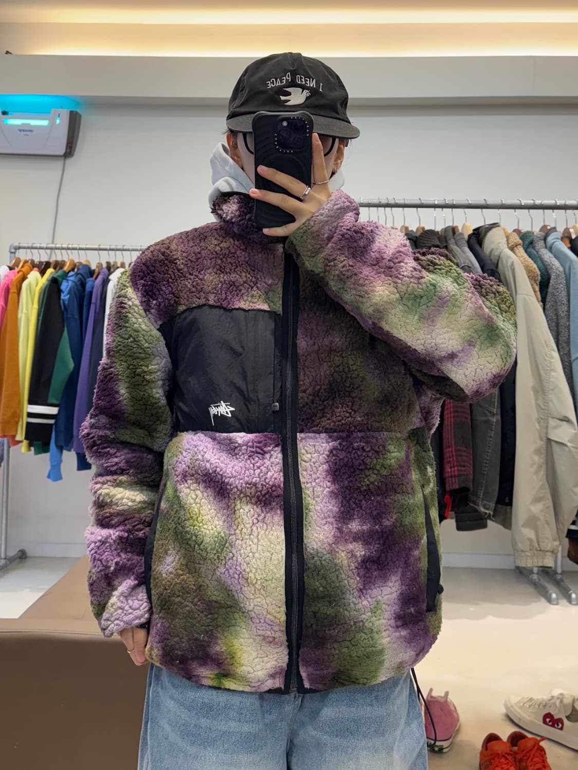 스투시 리버시블 후리스 점퍼 상품이미지5