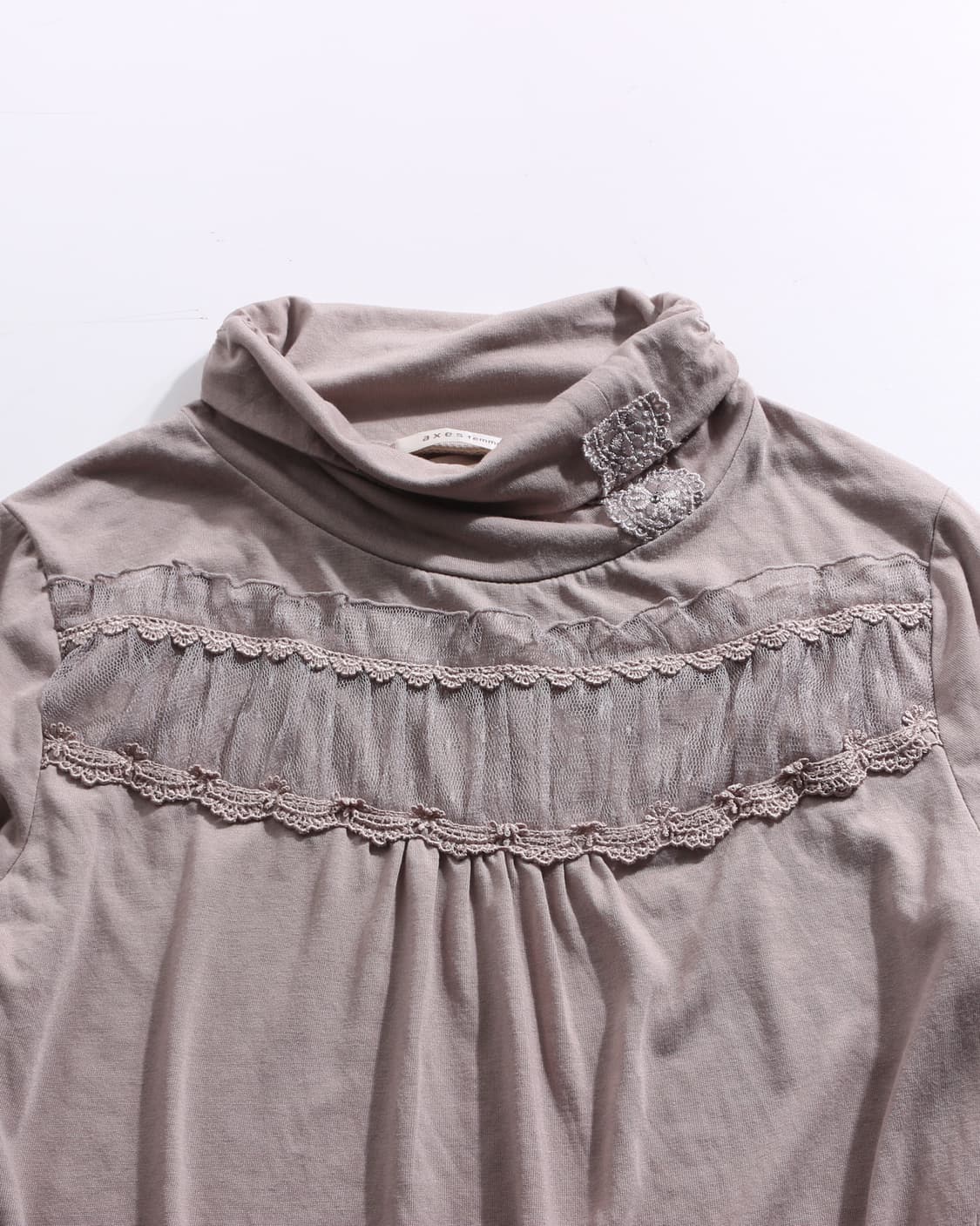 H-2716 Axes femme 레이스 목티 상품이미지3