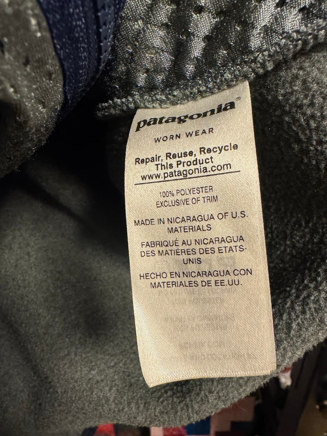 파타고니아 신칠라 후드집업 플리스 후리스 그레이 L사이즈 상품이미지4