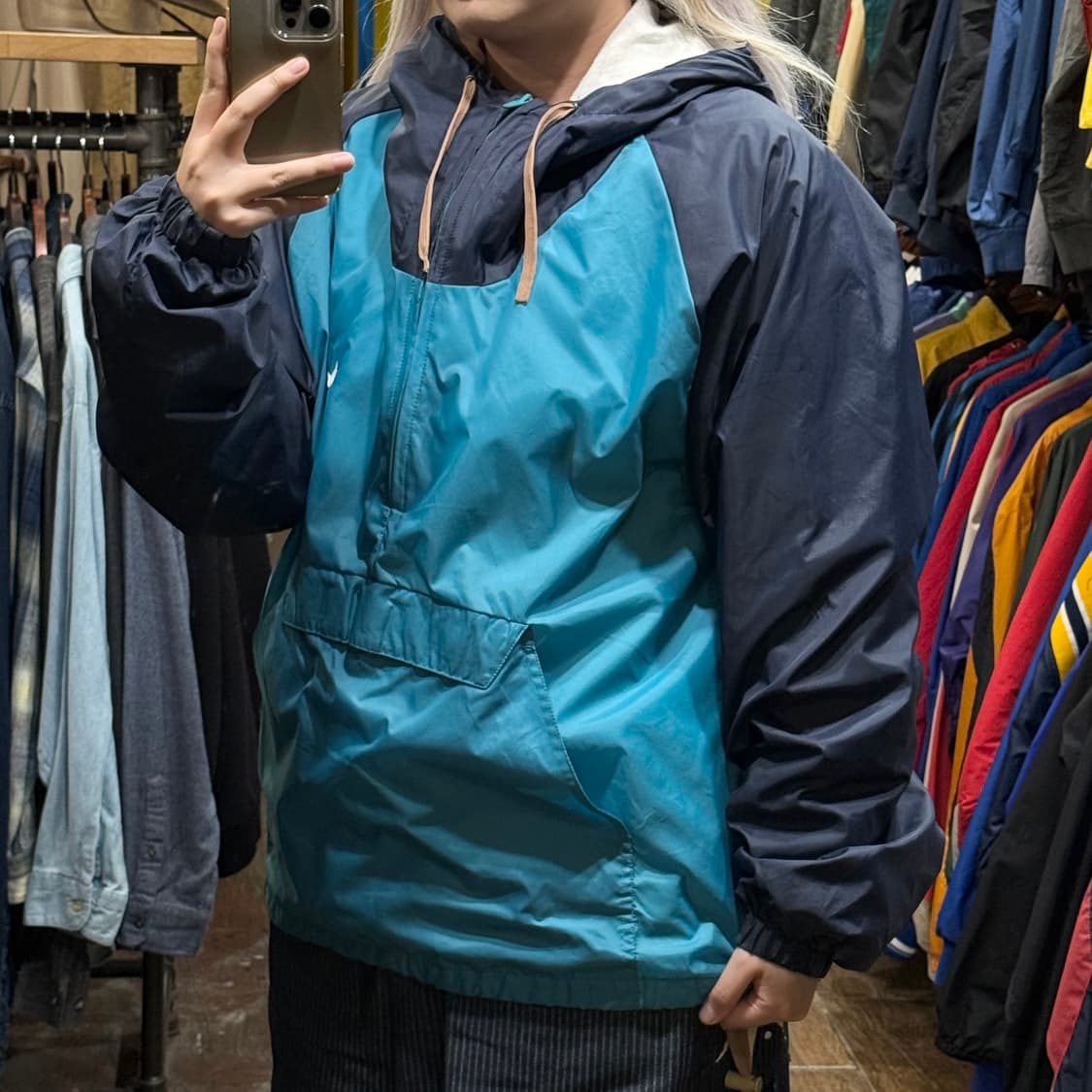 [HI] 나이키 바람막이 네이비 블루  상품이미지4