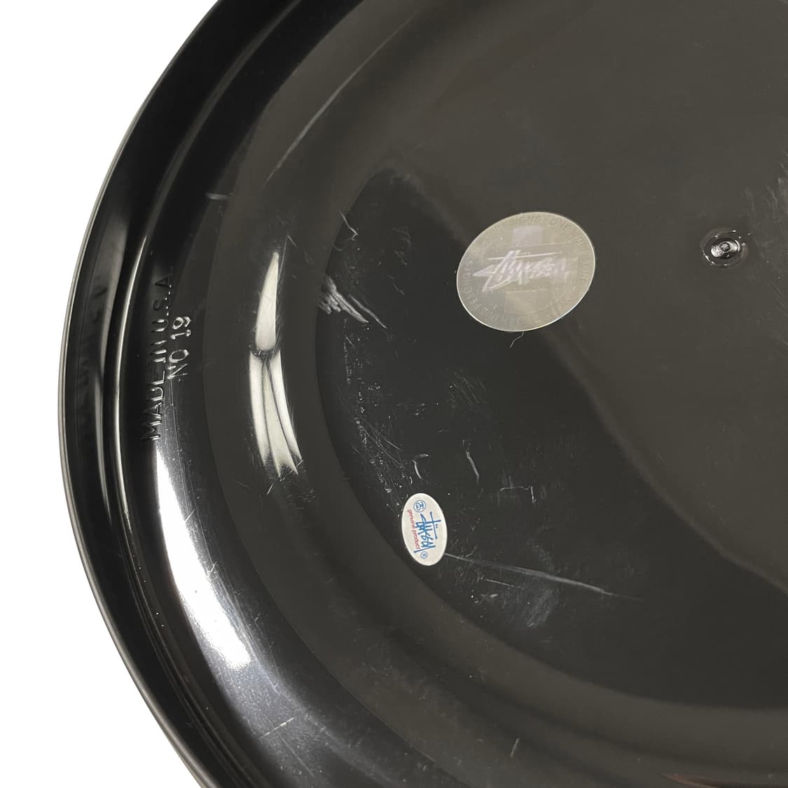 스투시 스케이트맨 프리스비 블랙 상품이미지3