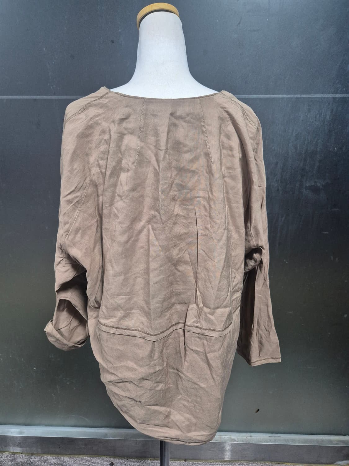 한섬  집업 면 자켓 브라운 상품이미지2