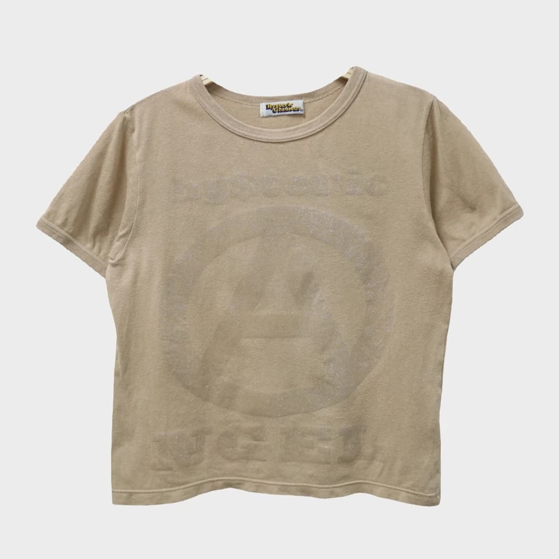 히스테릭 글래머 반팔 반크롭 티셔츠 66814 상품이미지1